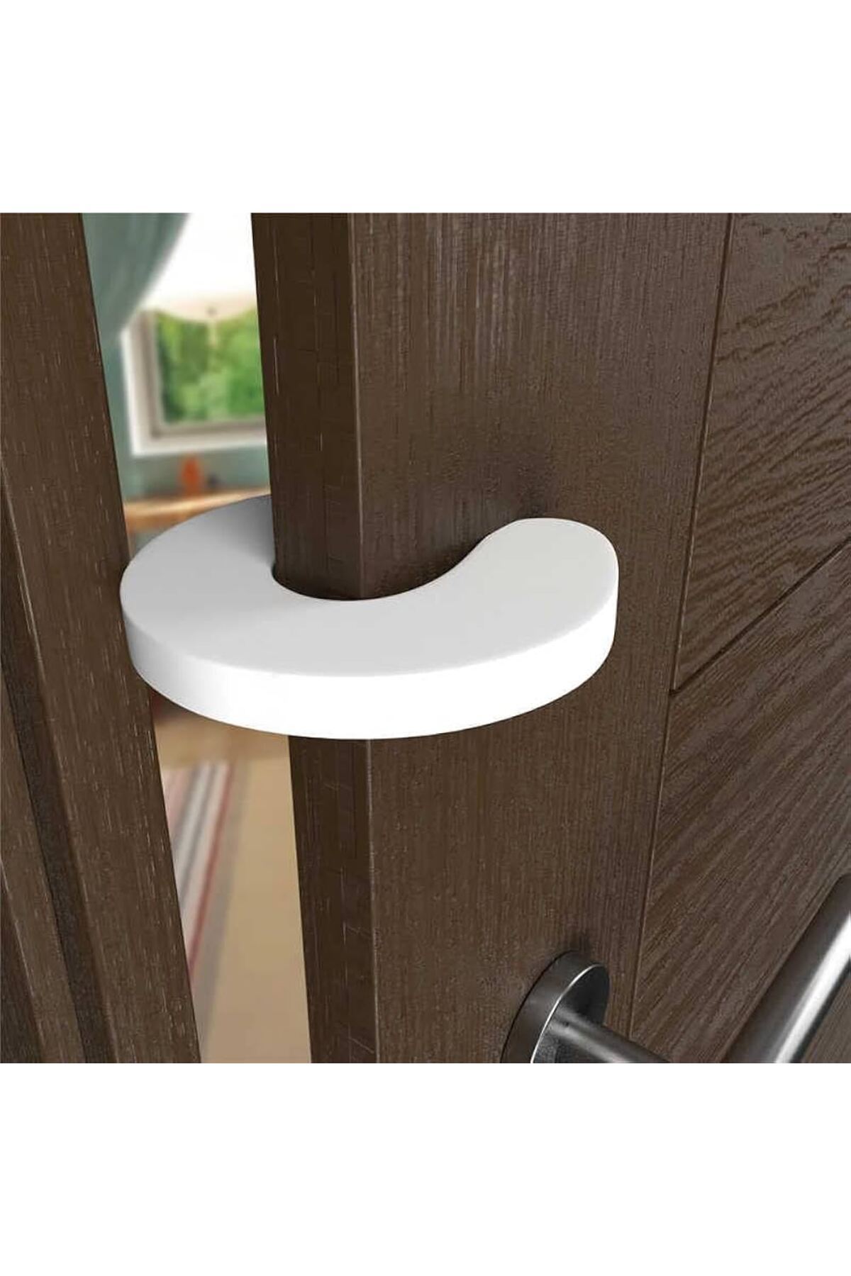 Bebek 3’lü Güvenlik Seti | Priz Koruyucu + Köşe Koruyucu + Kapı Stoperi fotoğrafı 4 (önizleme)