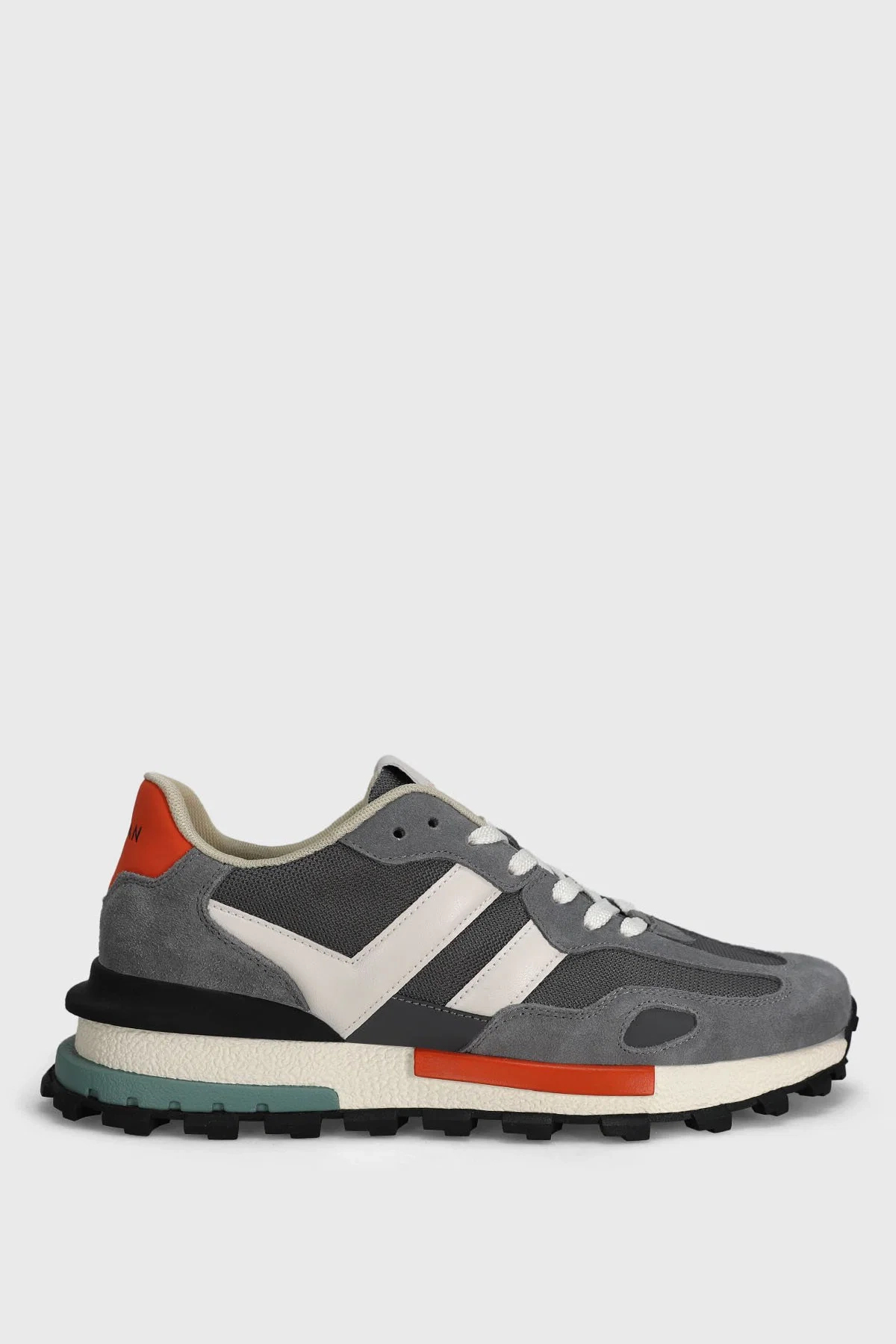 Lufian 111230272 AUKE SNEAKER GRİ ERKEK AYAKKABI