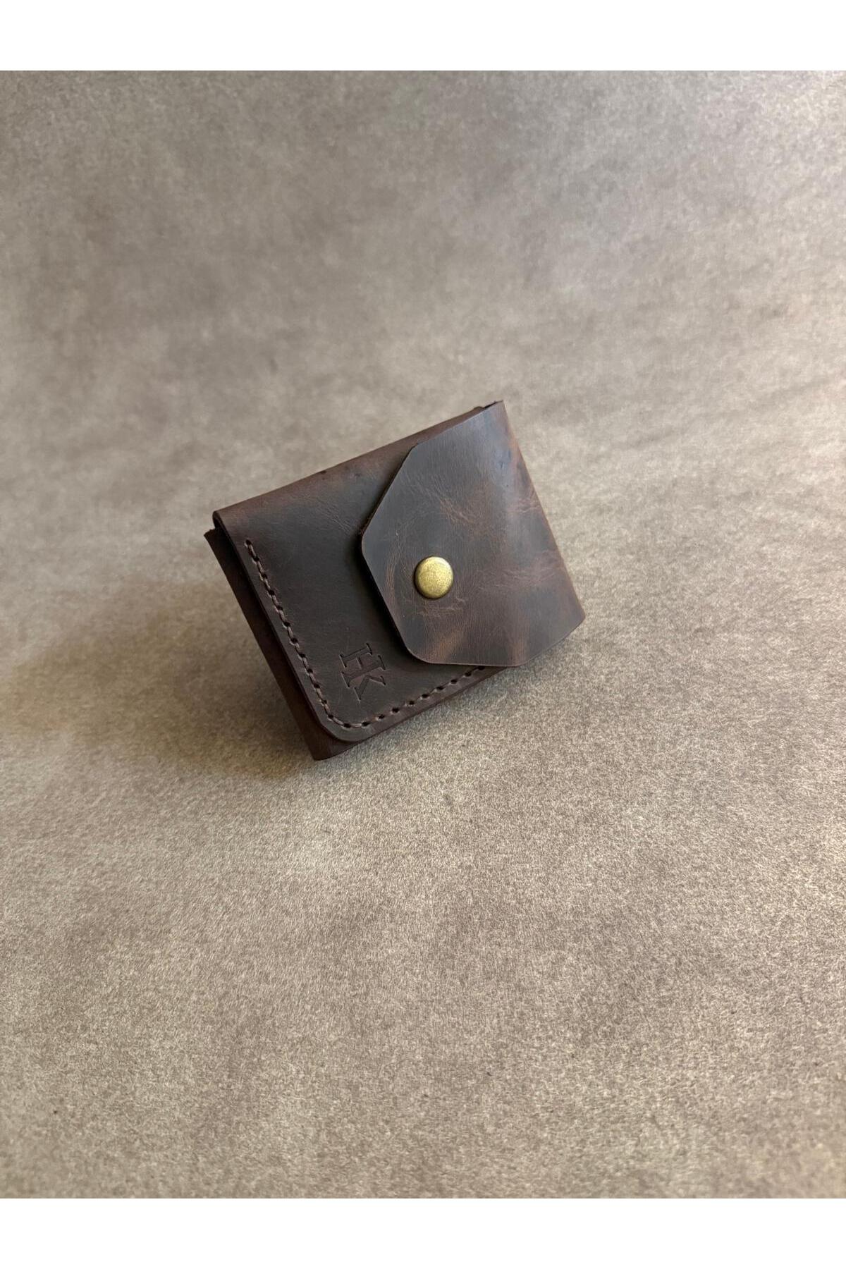 HATKA Leather Craft El Yapımı Hakiki Deri Cüzdan - Pure Fold K2 görsel 3