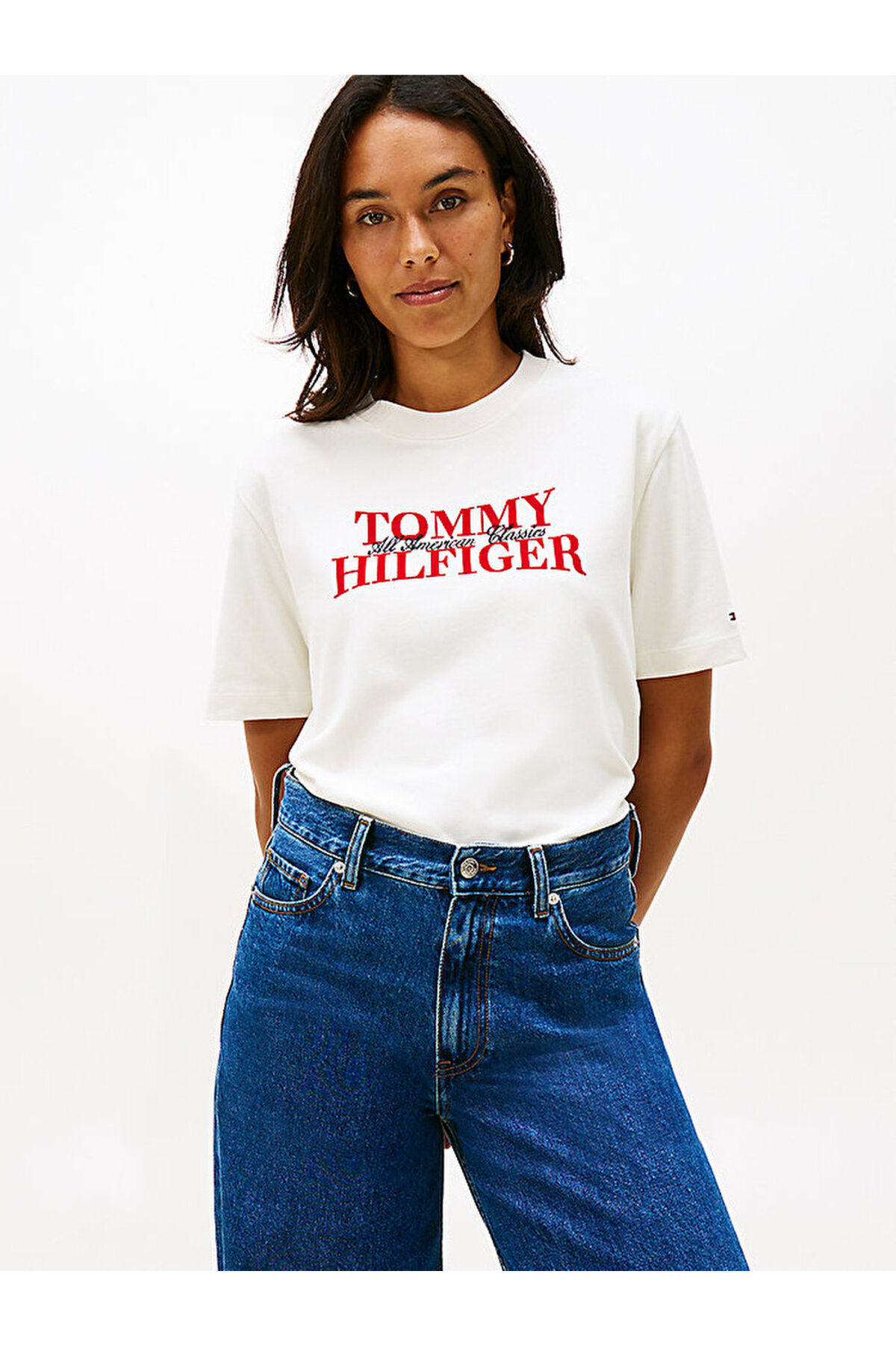 تیشرتزنانهTommy Hilfigerسفید