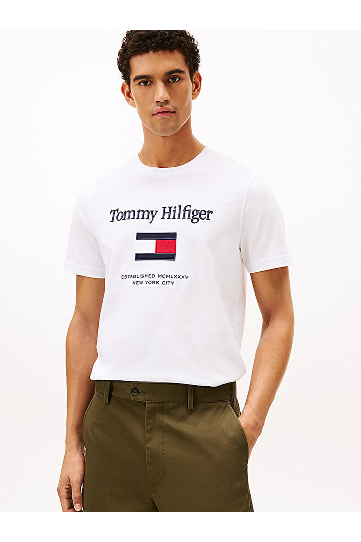 تیشرتمردانهTommy Hilfigerسفید
