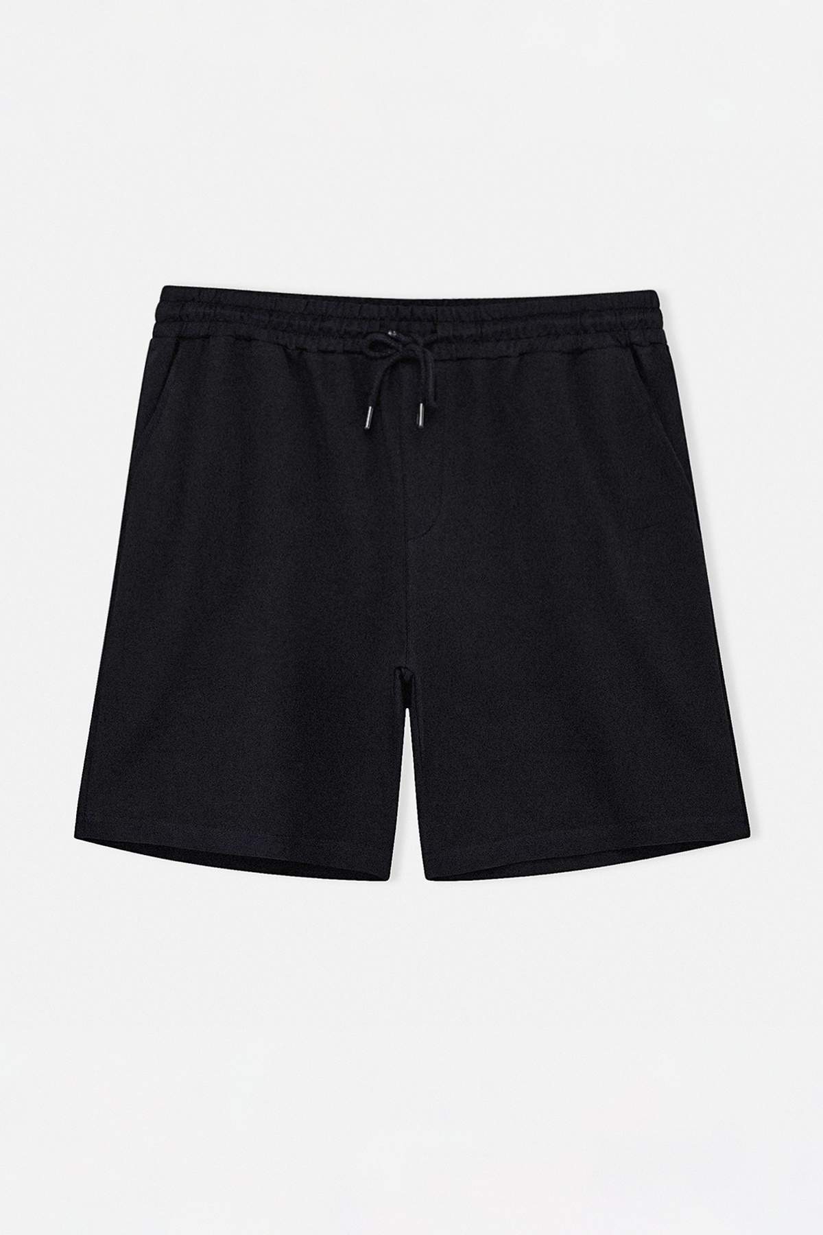 Trendyolmilla  Büyük Beden Siyah-Haki 2'li Paket Regular/Normal Kesim %100 Pamuklu Şort TMNSS24AP00000 - Görsel 12