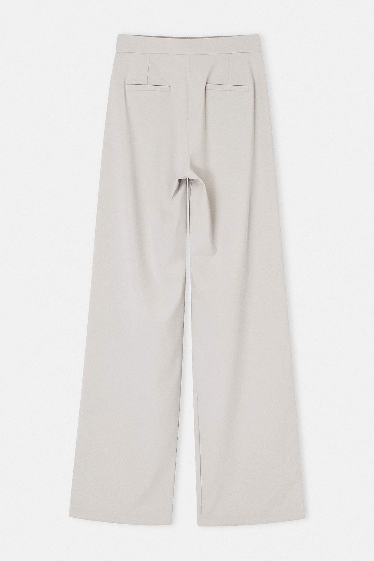 Trendyolmilla  Taş Kapama Detaylı Geniş Paça Modal Pantolon TWOSS26PL00128 - Görsel 6