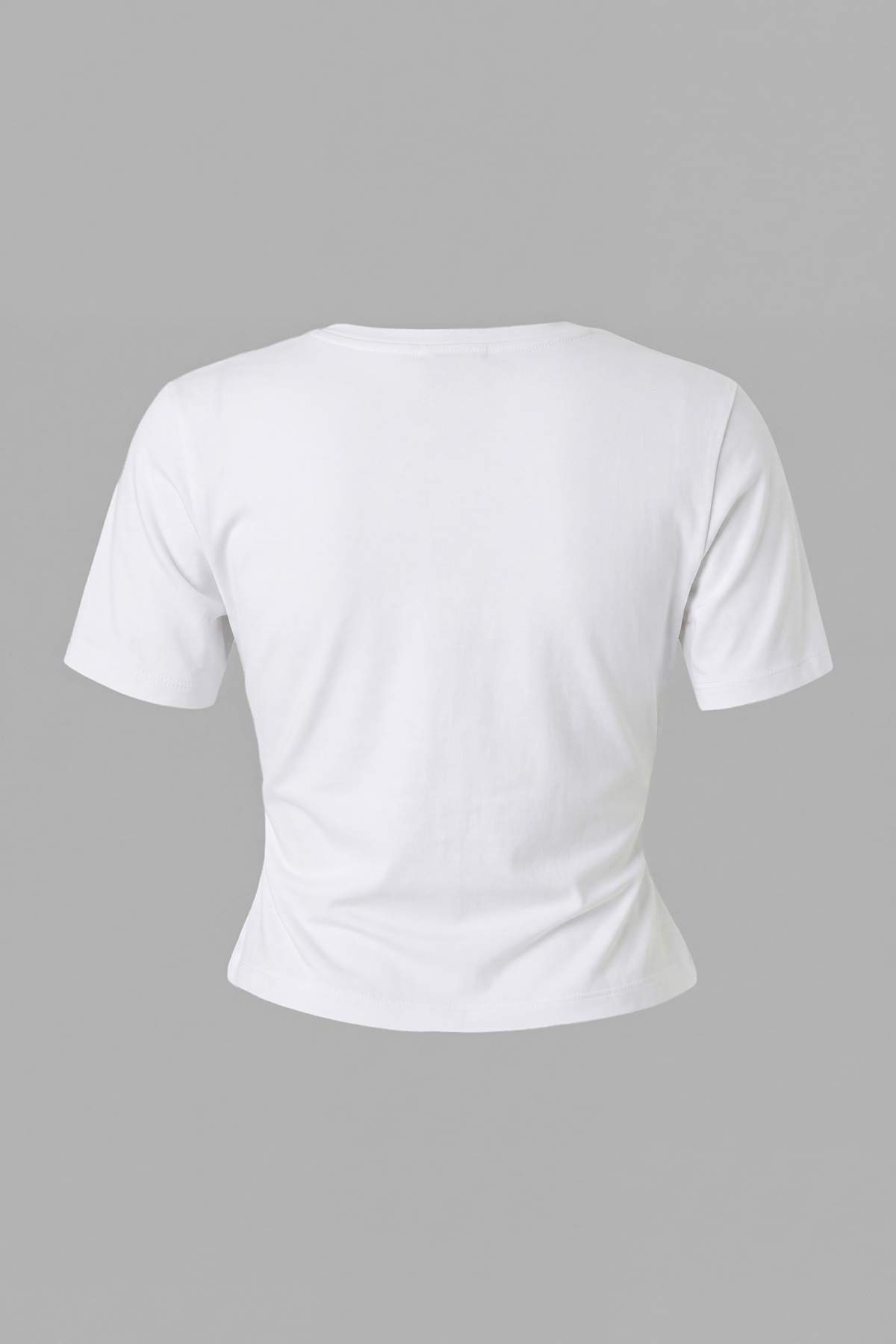 Trendyolmilla  Ekru Dantel ve Fiyonk Detaylı Saten Mixli Örme Bluz TPRSS26BZ00064 - Görsel 2