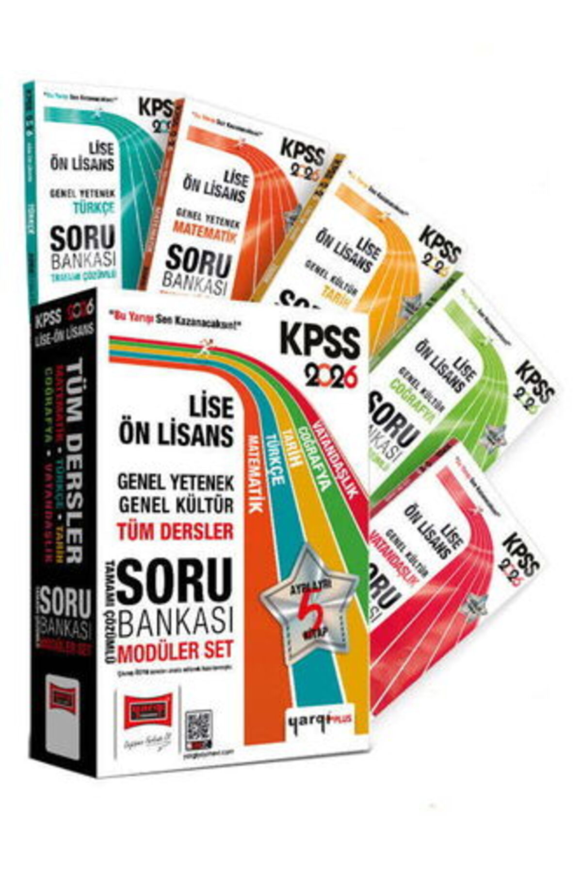 Yargı Yayınları Yargı 2026 KPSS Lise Ön Lisans Soru Bankası
