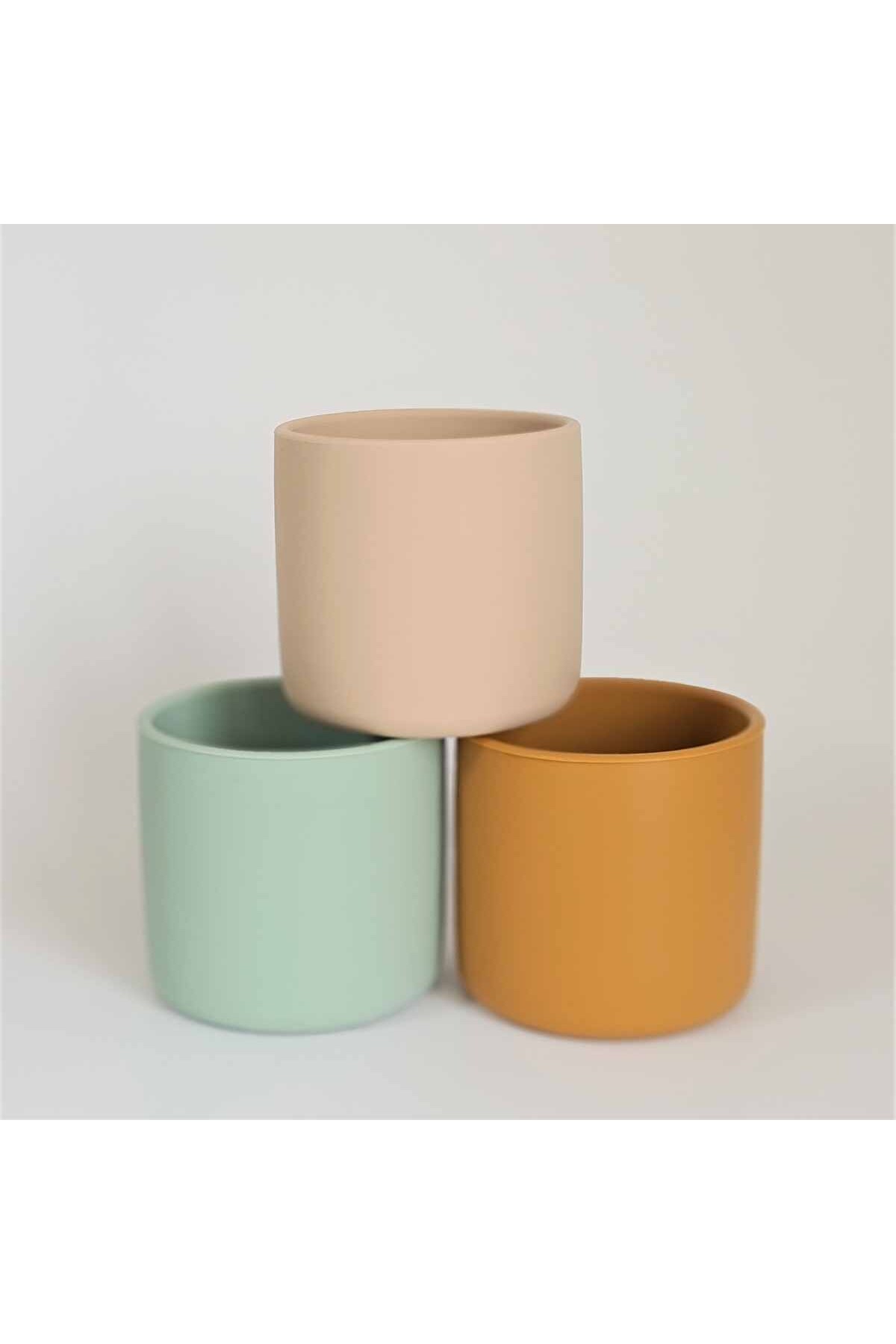 OiOi Silikon Mini Bardak 180 ml River Green Yeşil 4 Ay+ fotoğrafı 2 (önizleme)