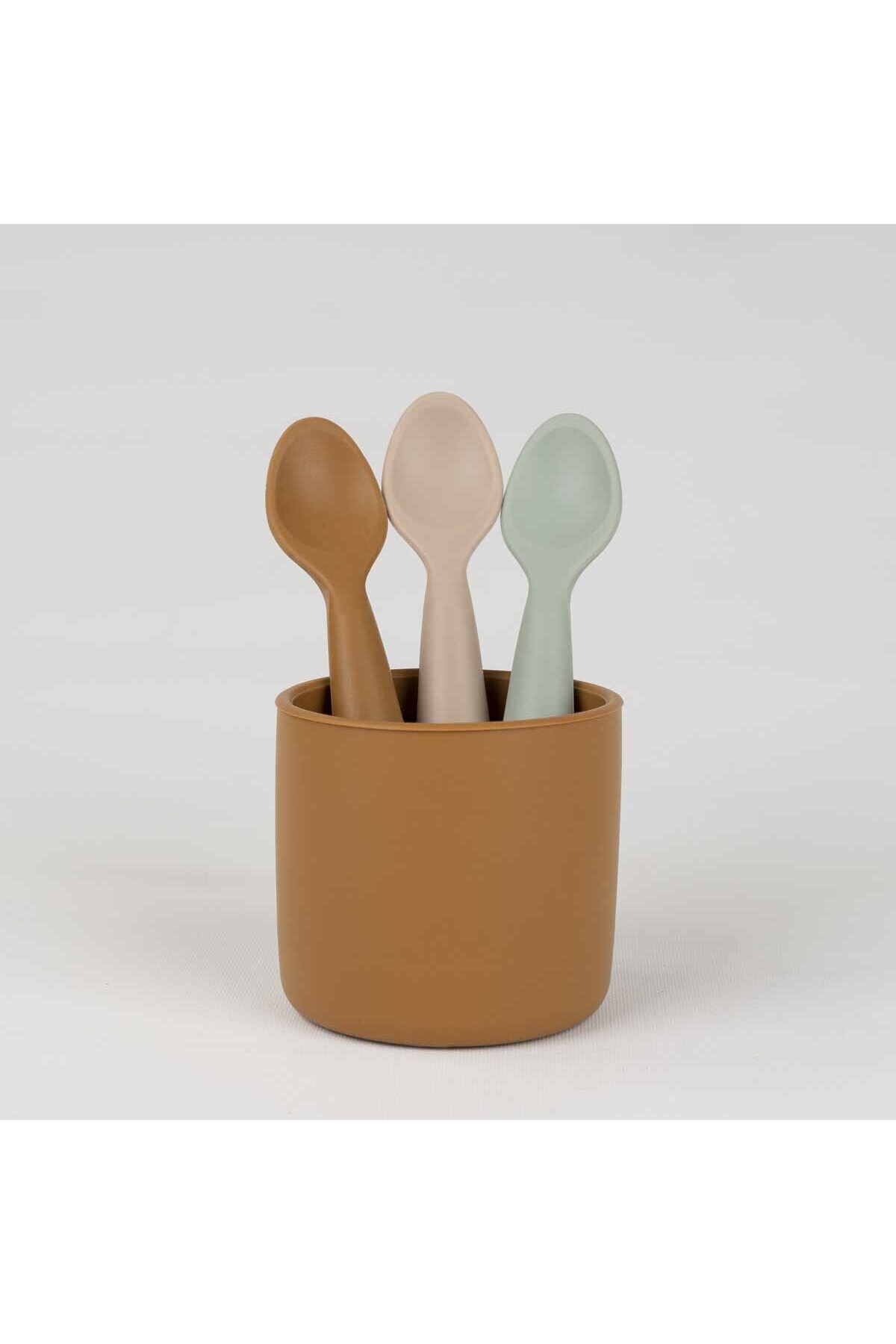 OiOi Silikon Mini Bardak 180 ml River Green Yeşil 4 Ay+ fotoğrafı 3 (önizleme)