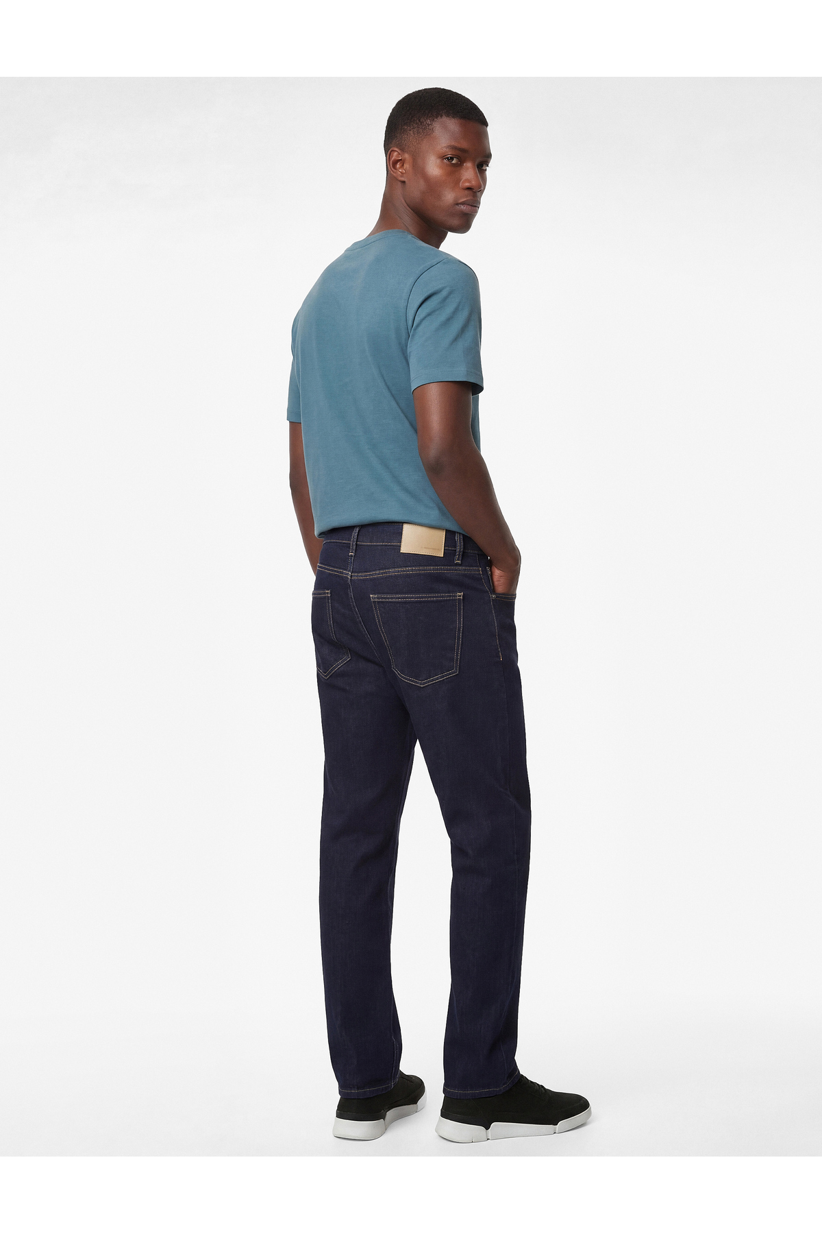 Koton Normal Bel Pamuklu Cepli Tapered Fit Jean Pantolon - Joe Jean görsel 2