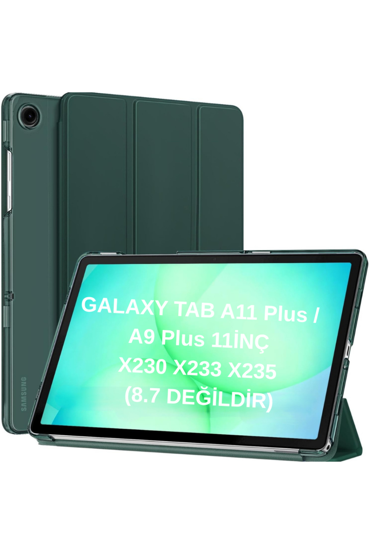 Samsung Galaxy Tab A11 Plus / A9 Plus Case Pu Leather Smart Stand Case X210 X230