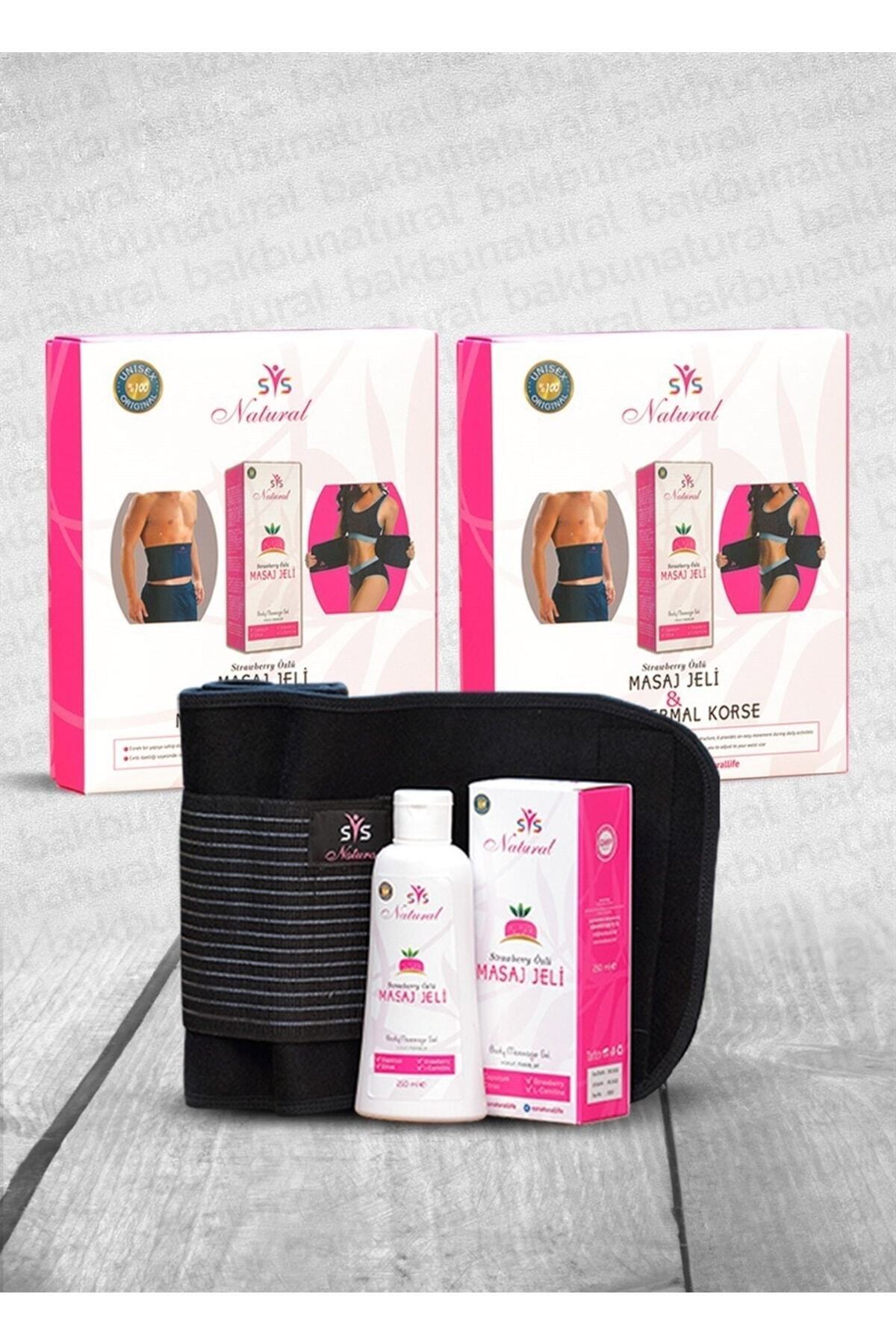 Nano Thermal Waist Belly Abdominal Exfoliating Shaper Corset And Cellulite Removal Massage Gel 2pcs