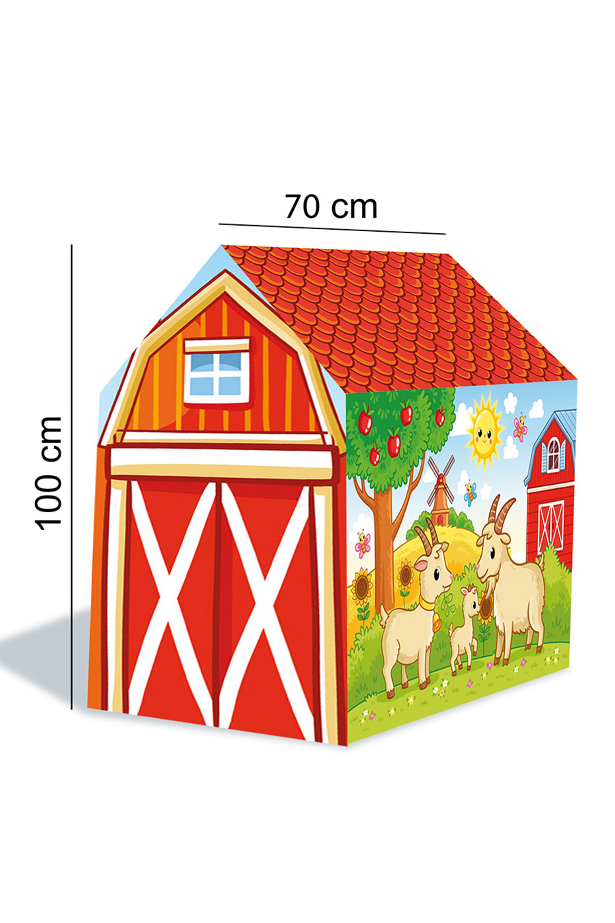 Molie Sevimli Çiftlik Hayvanları Erkek Çocuk Oyun Çadırı fotoğrafı 2 (önizleme)