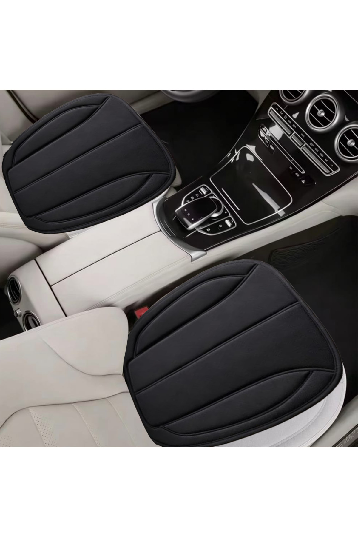 BENTOTO VOLVO S40 Uyumlu keten terletmez Oto Koltuk Minder Seti-Koltuk Koruma Kılıfı 3 Parça fotoğrafı 5 (önizleme)