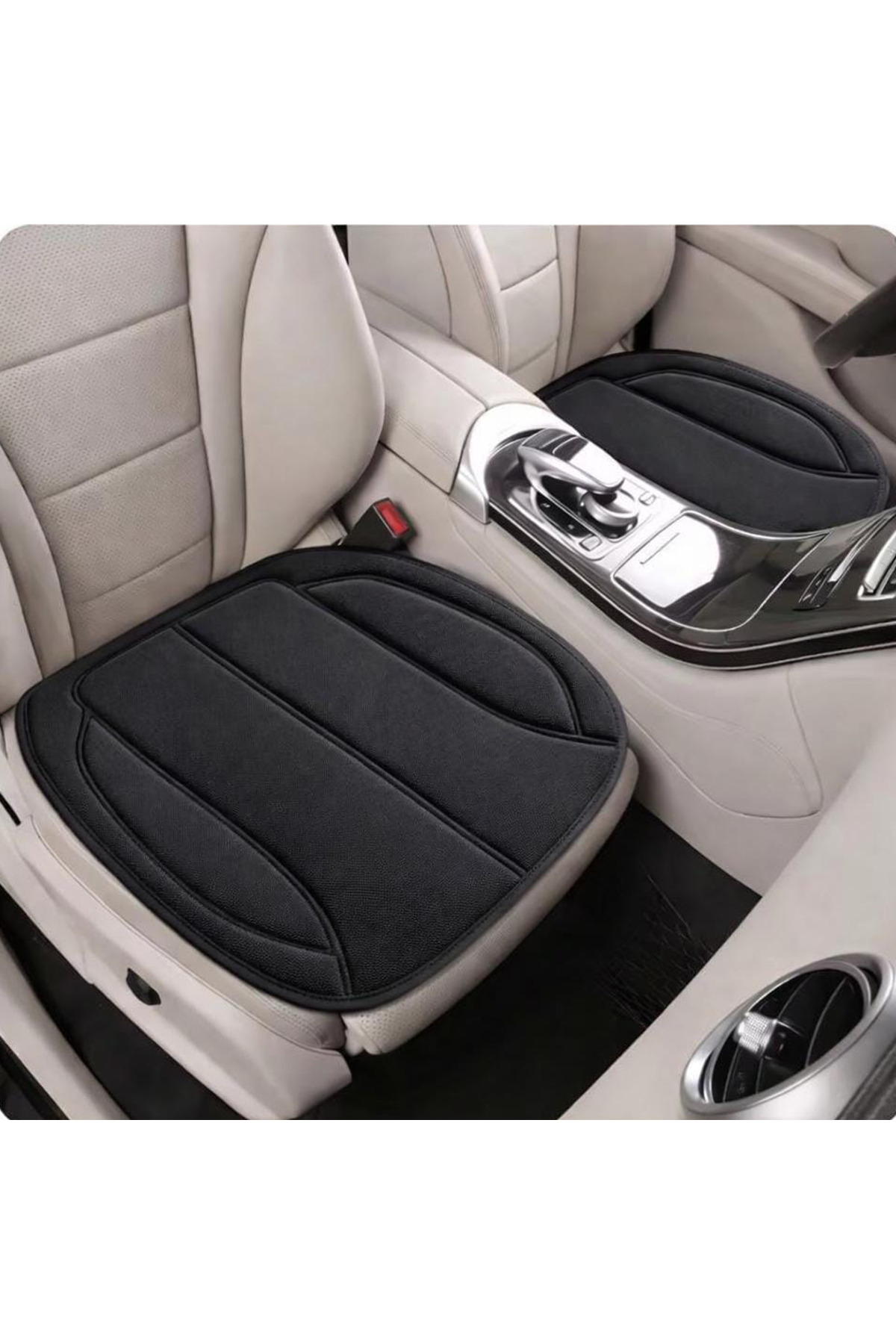 BENTOTO VOLVO S40 Uyumlu keten terletmez Oto Koltuk Minder Seti-Koltuk Koruma Kılıfı 3 Parça fotoğrafı 2 (önizleme)