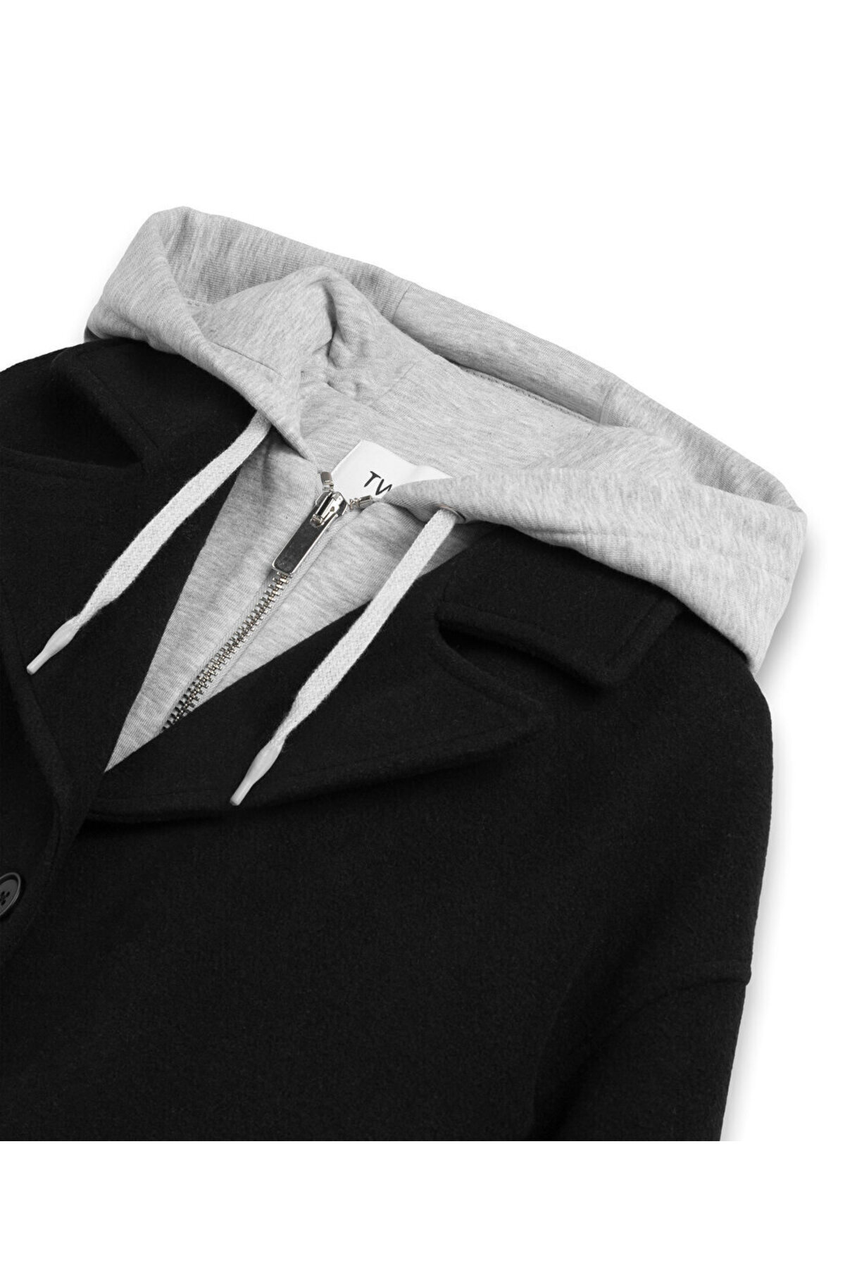 Twist  ÇİFT PARÇA GÖRÜNÜM YÜNLÜ KABAN - Görsel 4