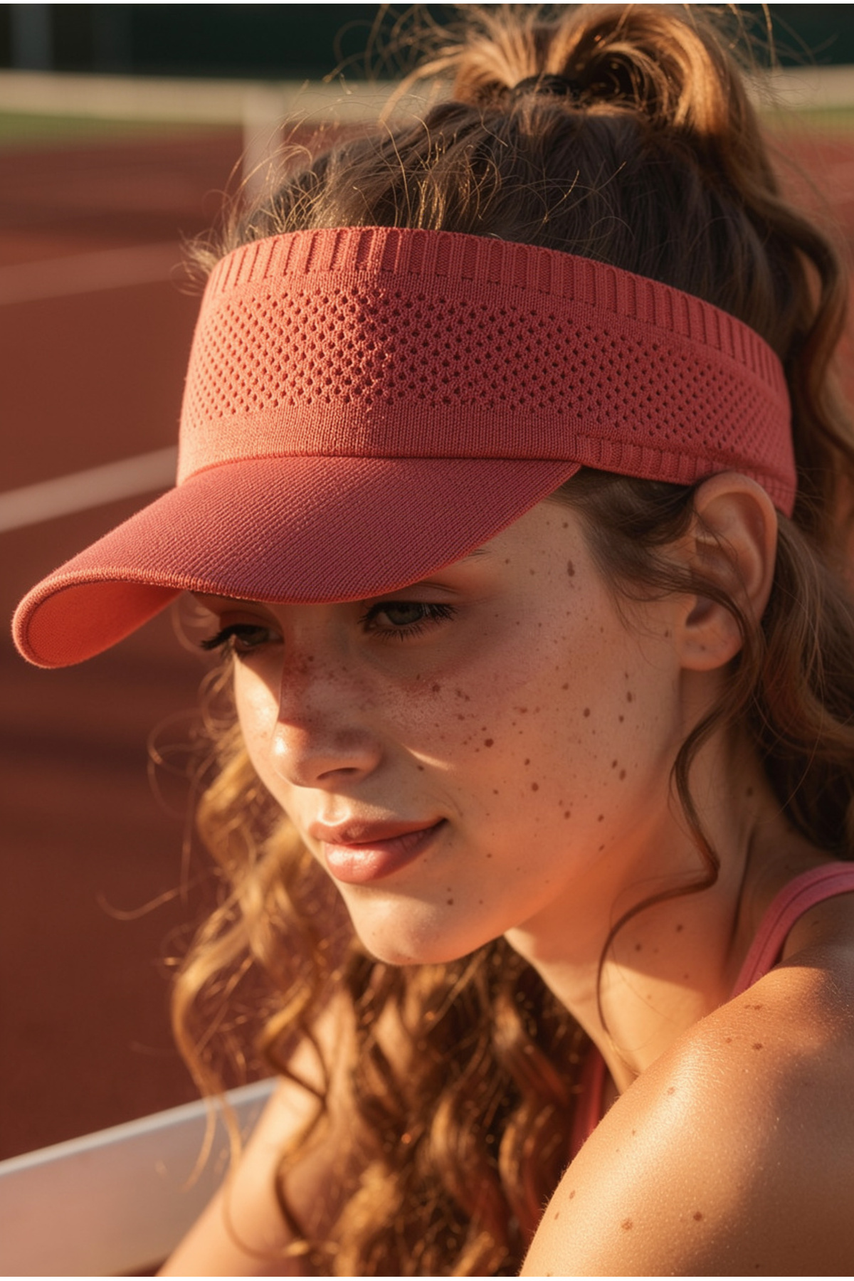OnMyHead Unisex Spor Fileli Gölgelik Vizör Şapka görsel 5