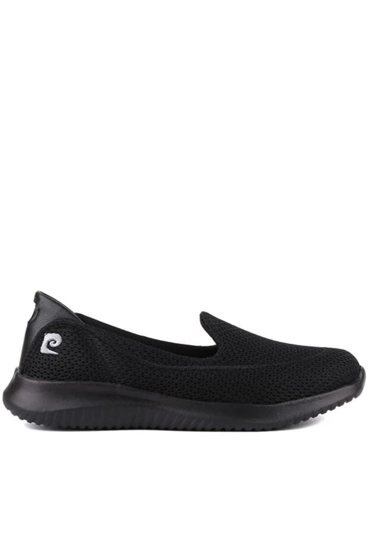 Pierre Cardin  ® | Siyah Kadın Sneaker Günlük Bağsız Spor Rahat Babet Ayakkabı - Görsel 4