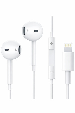 Favors Lightning Girişli Mikrofonlu Kablolu Kulaklık Stereo Ios Uyumlu Hi-fi ...
