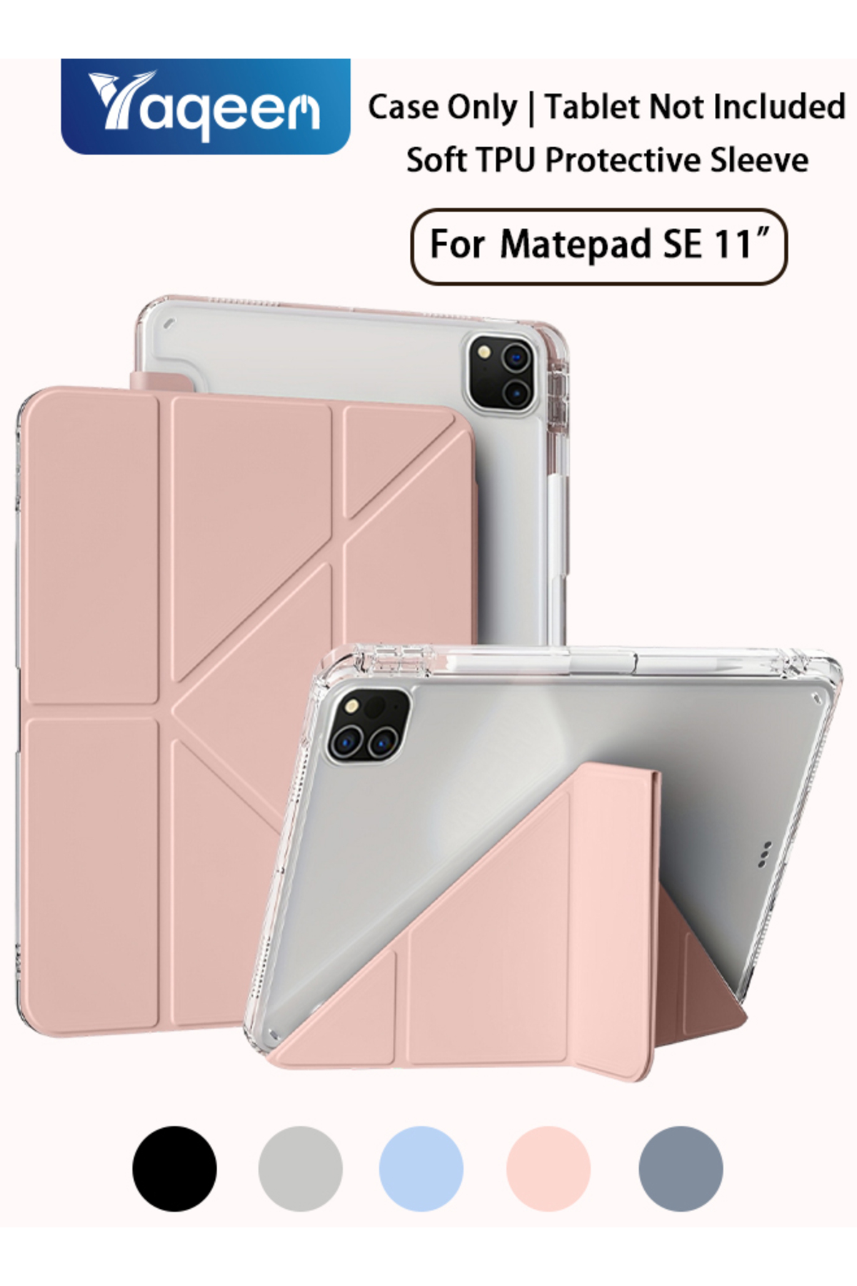 yaqeen HUAWEI Matepad SE 11-Inch Pad Case With Pen Slot, Shockproof Y ...