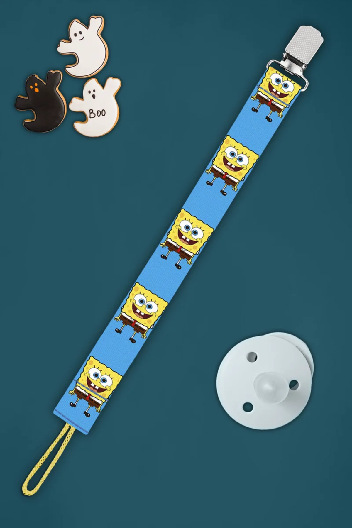 Apptakı Renkli Bebek Emzik Askısı - Emzik Zinciri ve Tutacağı | Şık Emzirme Aksesuarı Sbb - EMZ0048 fotoğrafı 2 (önizleme)