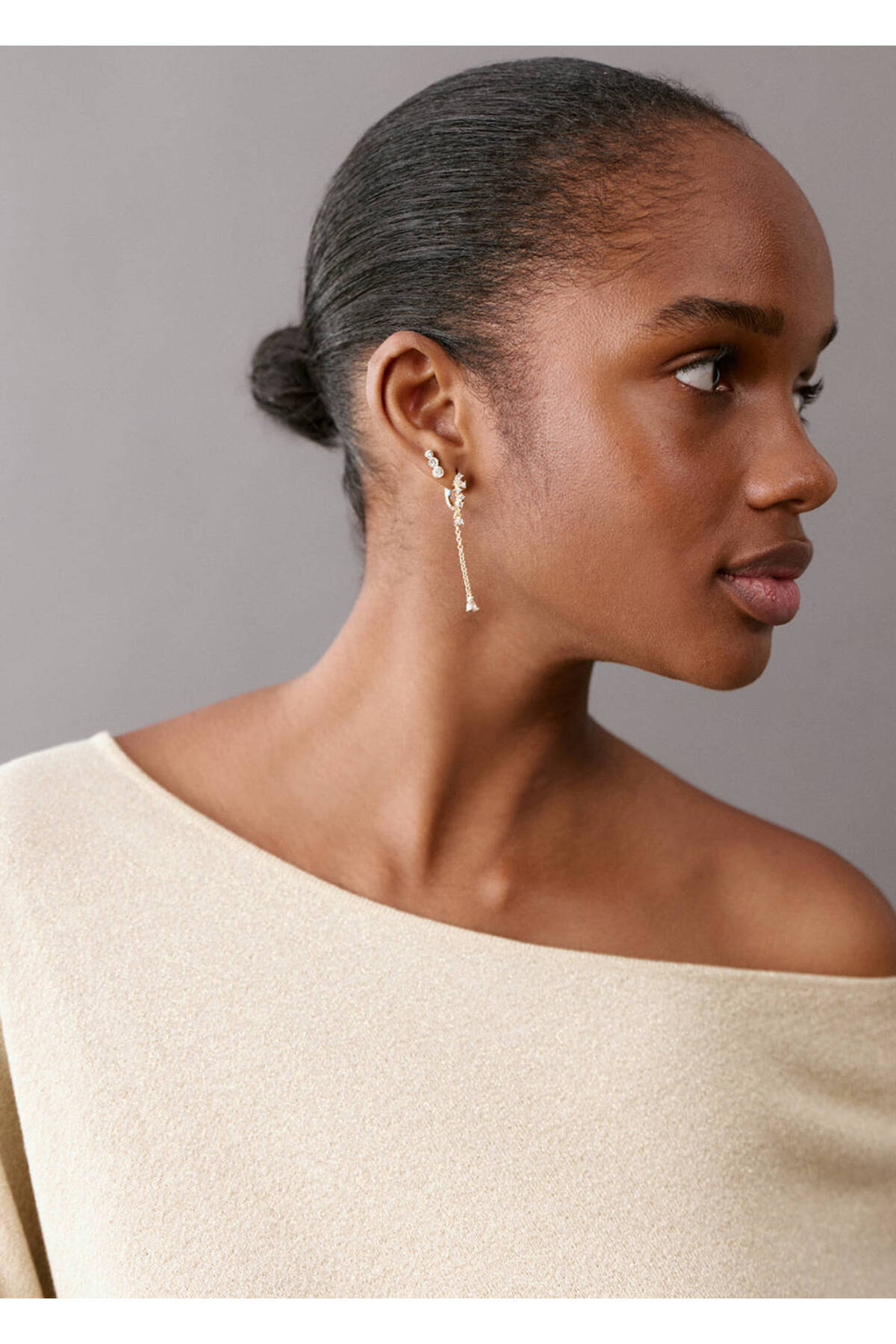 MANGO Teen  Asimetrik triko panço - Görsel 6