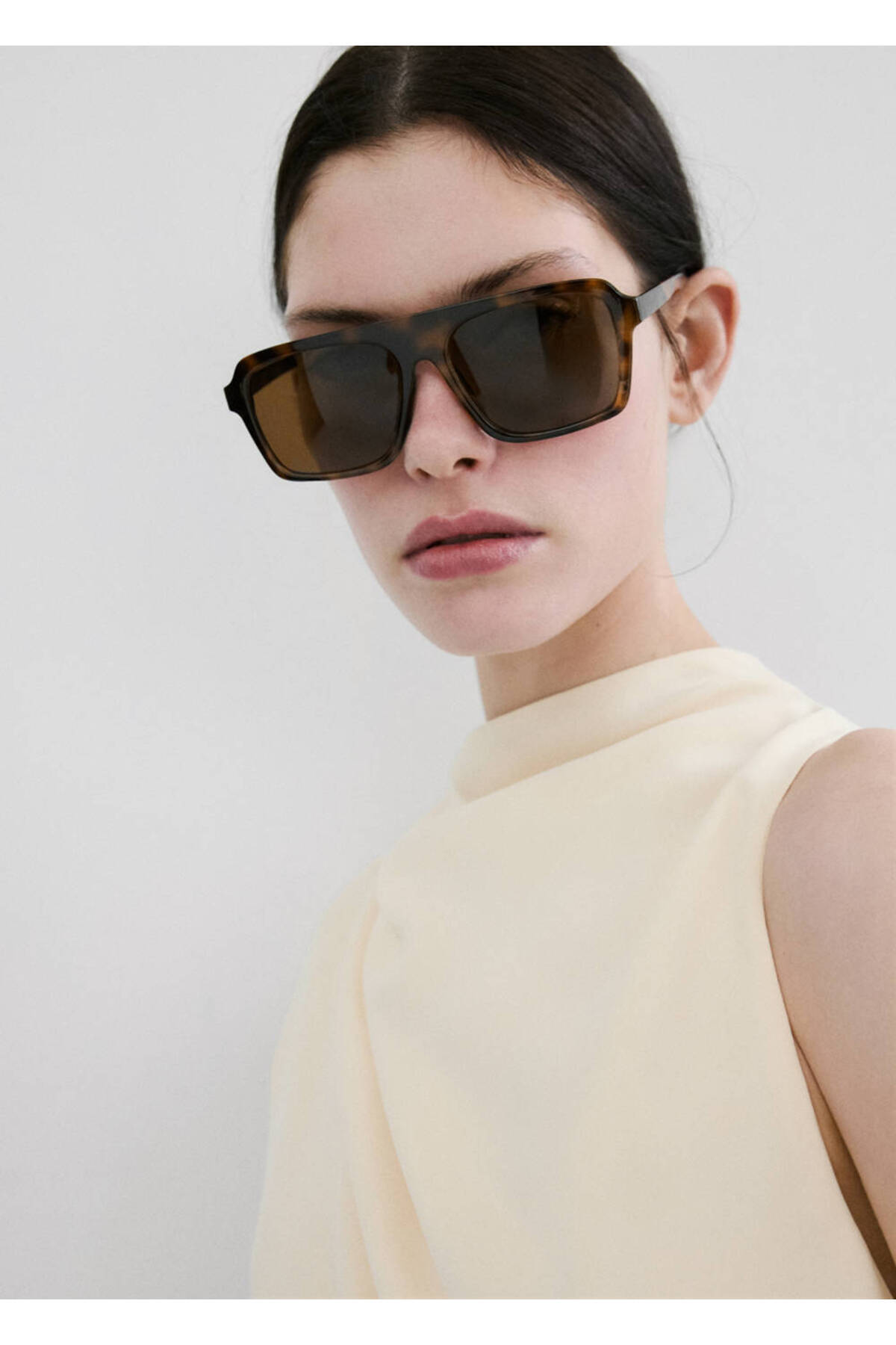 MANGO  Asimetrik uzun tulum - Görsel 6