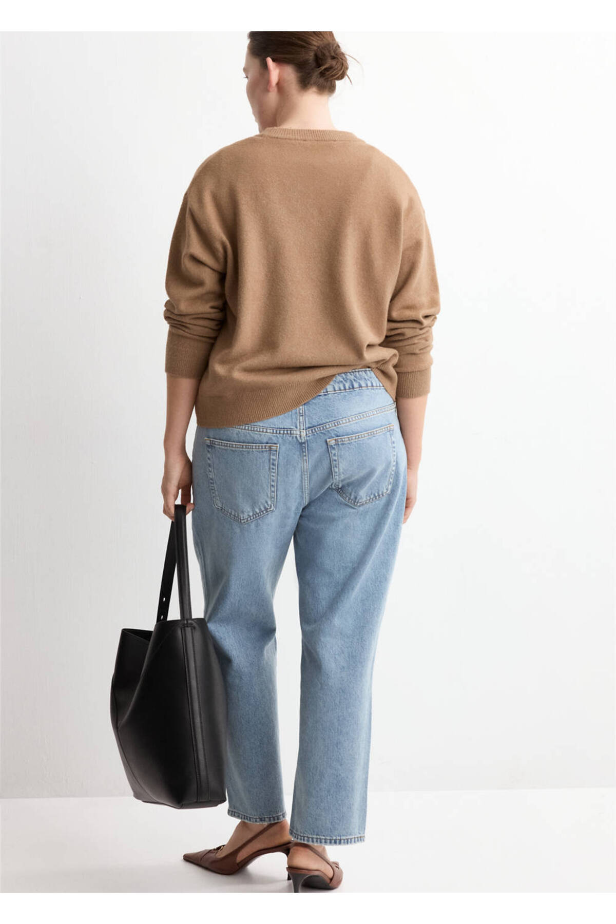 MANGO  Orta bel düz kesim jean - Görsel 8