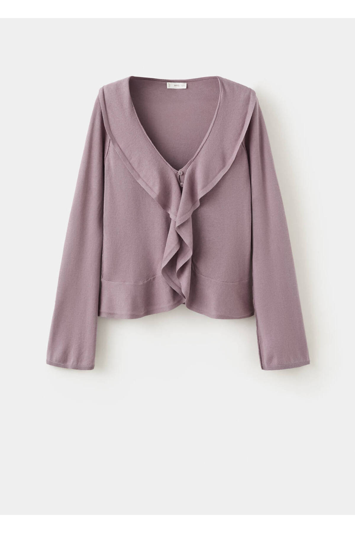 MANGO Teen  Fırfırlı hırka - Görsel 3