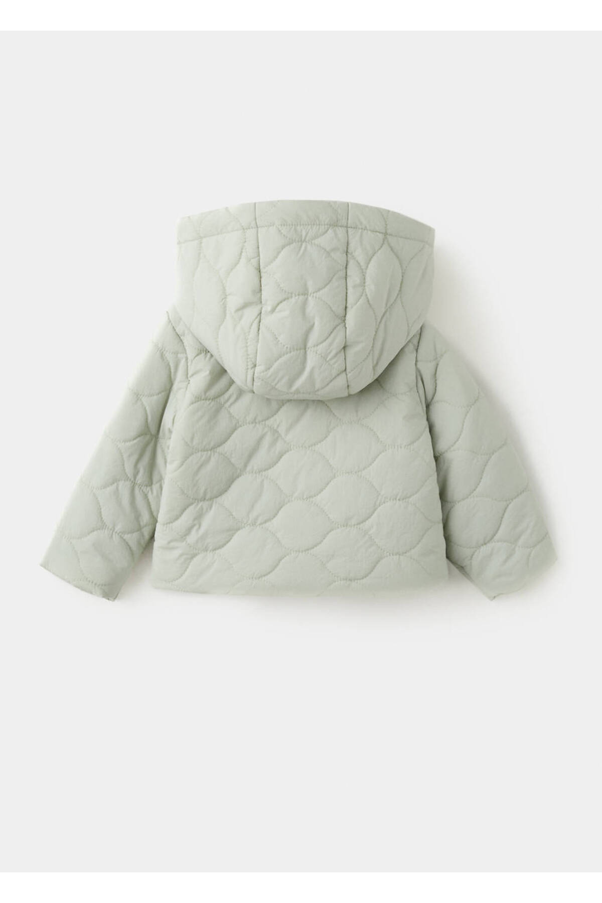 MANGO Baby Kapüşonlu kapitone anorak fotoğrafı 2 (önizleme)