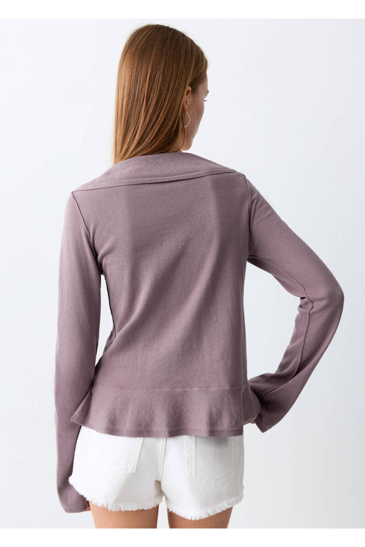 MANGO Teen  Fırfırlı hırka - Görsel 4