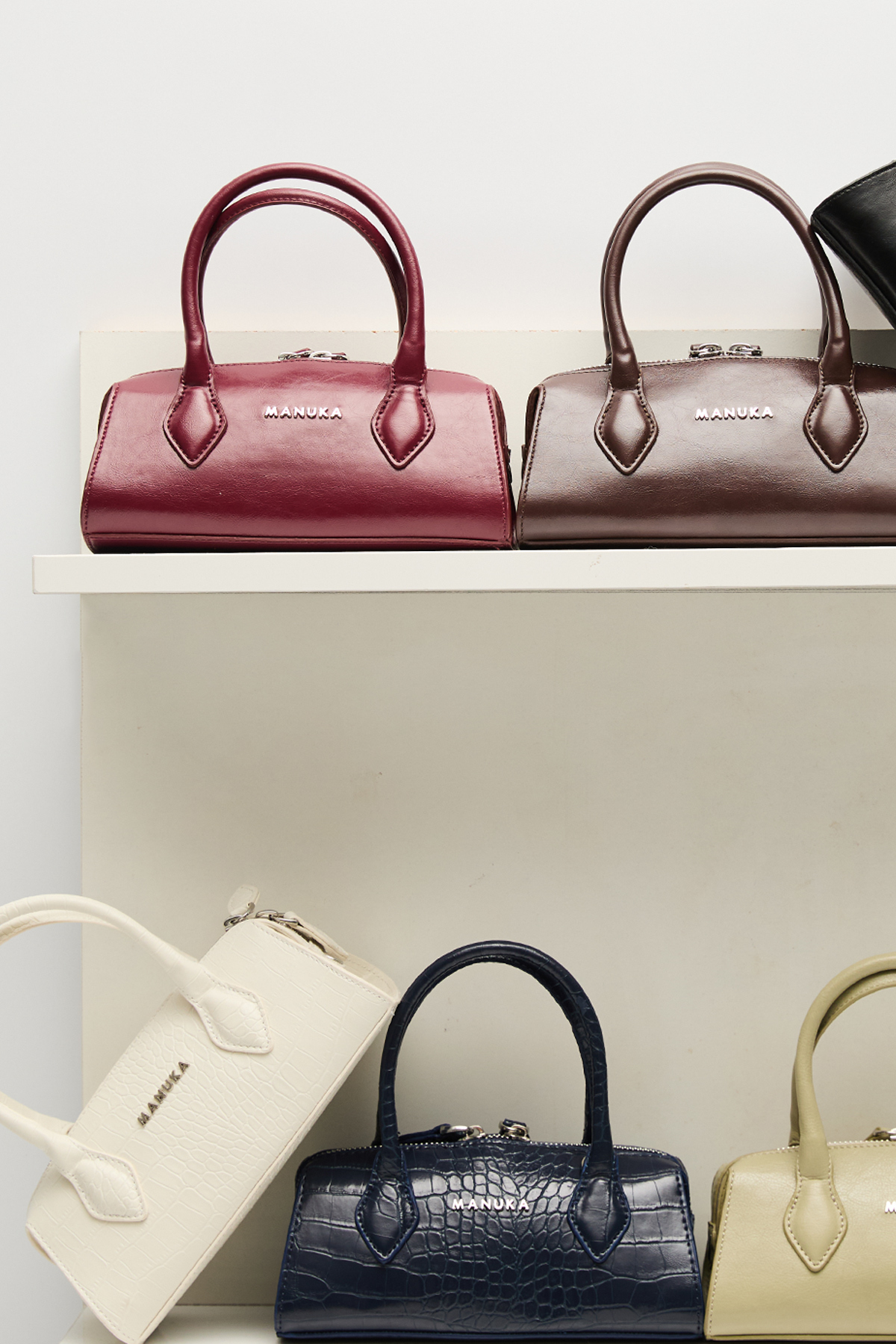 LEATHER POLO MİNİ BAG BURGUNDY