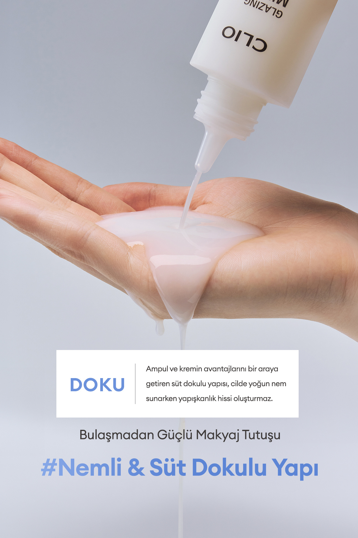 Pirinç PDRN, Hyalüronik Asit Ve Peptit İçerikli Nemlendirici Makyaj Öncesi Esansı – Makyaj Bazı — سفید 9060 — تصویر 4 از 9