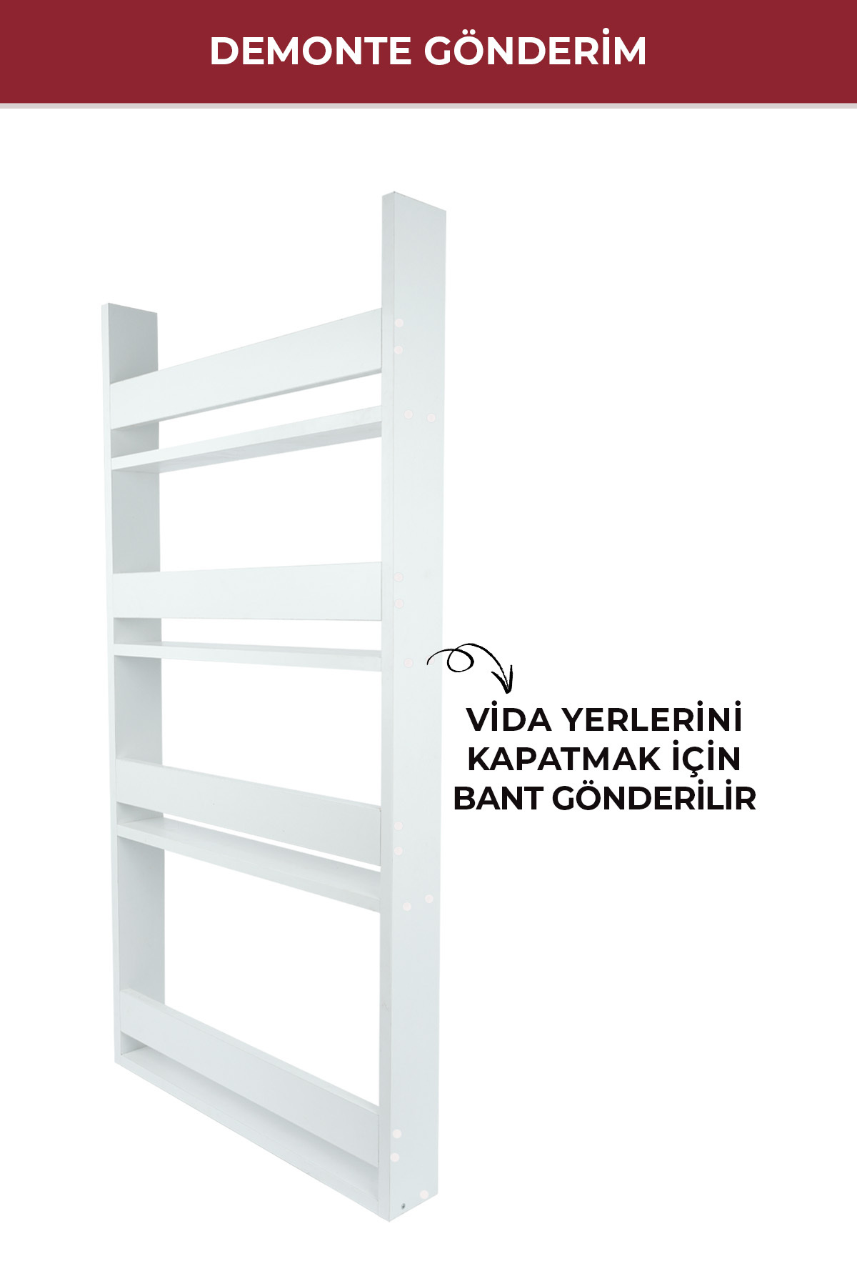 Genel Markalar Montessori Çocuk Odası Eğitici Kitaplık 4 Raflı Dekoratif Duvar Rafı fotoğrafı 6 (önizleme)
