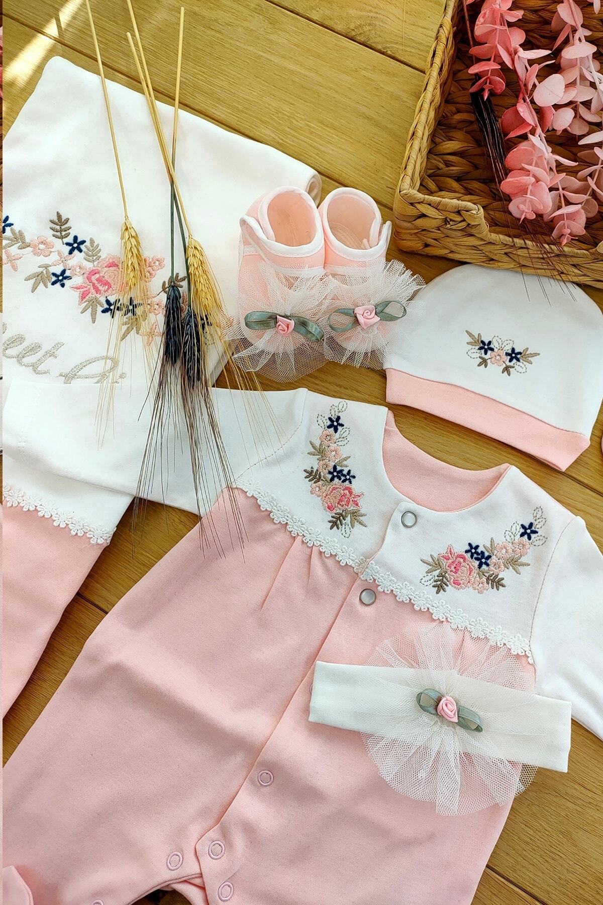 Sitilin Kız Bebek Pembe Hastane Çıkışı 10'lu STL4684 fotoğrafı 2 (önizleme)