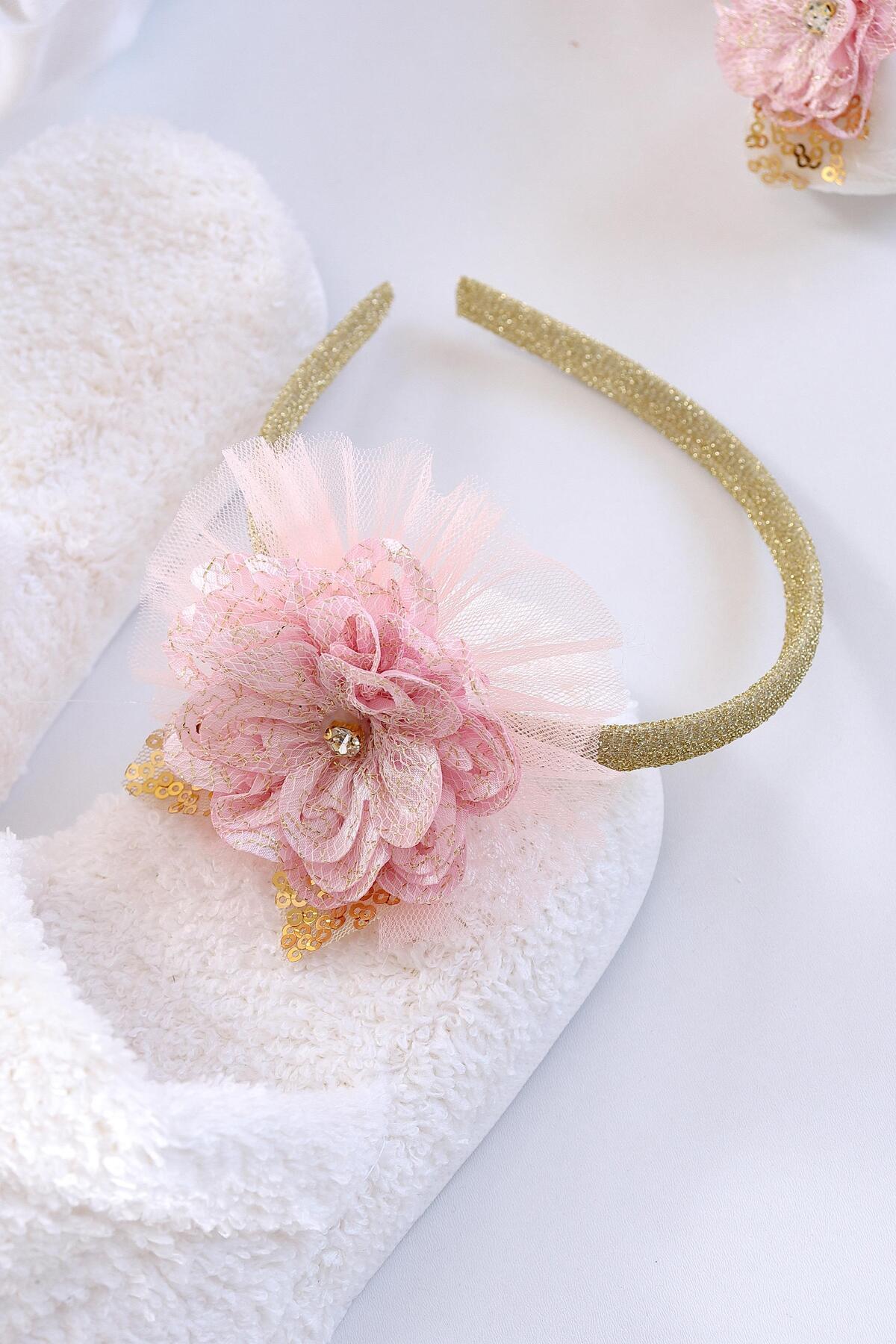 Sitilin Lohusa Anne ve Bebek Terlik Taç Seti Takım STL4571 fotoğrafı 6 (önizleme)