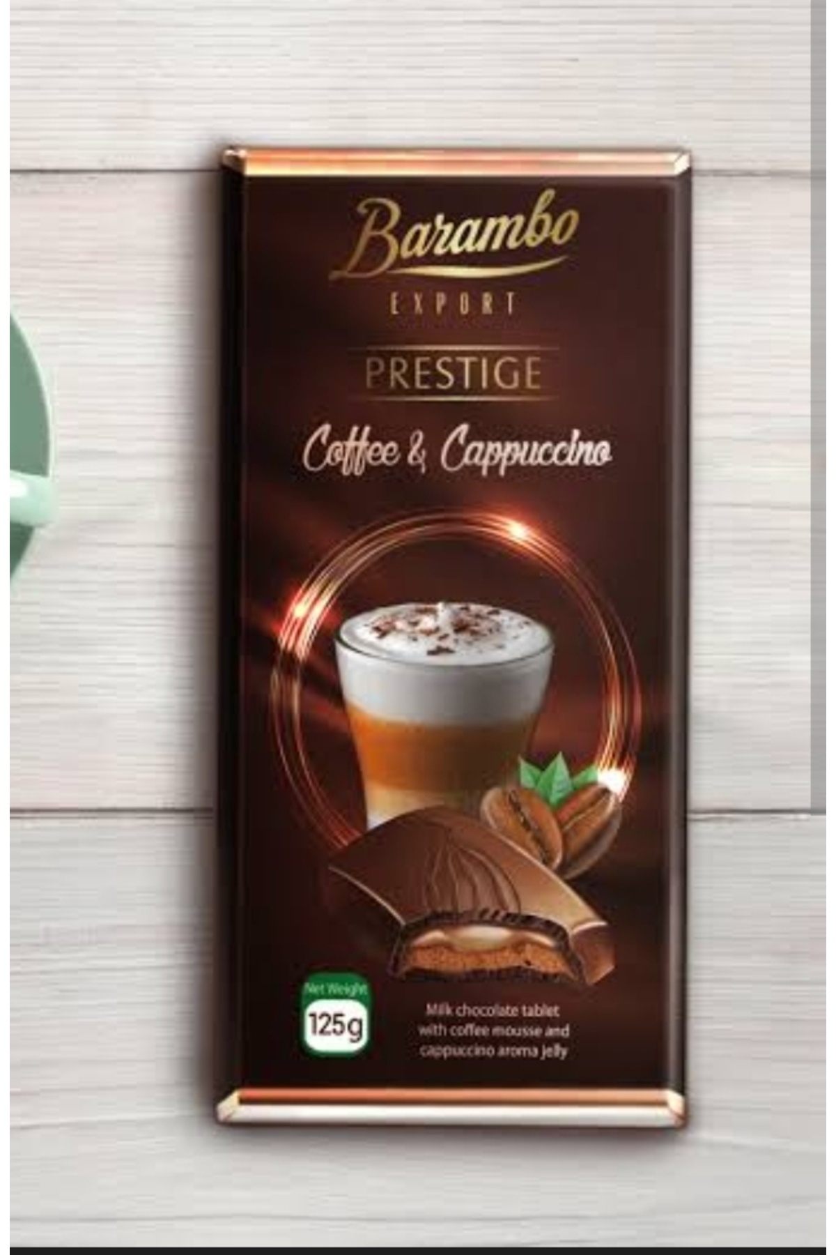 カプチーノページ Kahvemiz Barambo Coffe ve Cappuccino Milk Chocolate 125g - Fiyatı