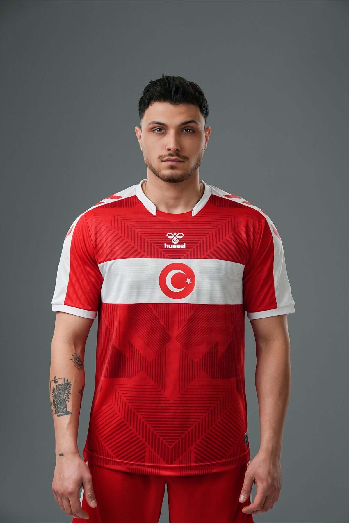 پیراهن هواداری تیم ملی ترکیه - یونیسکس هامل لباس فوتبال hummel