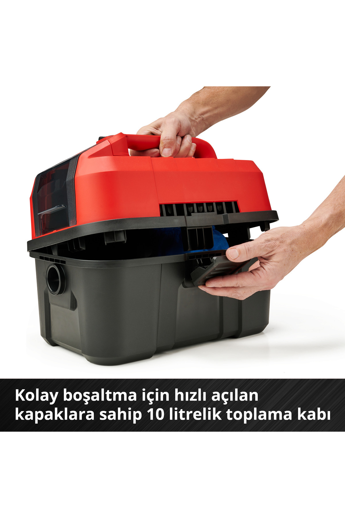 TE-VC 18/10 Li - سولو، جاروبرقی شارژی مرطوب/خشک (شامل باتری و شارژر نیست)