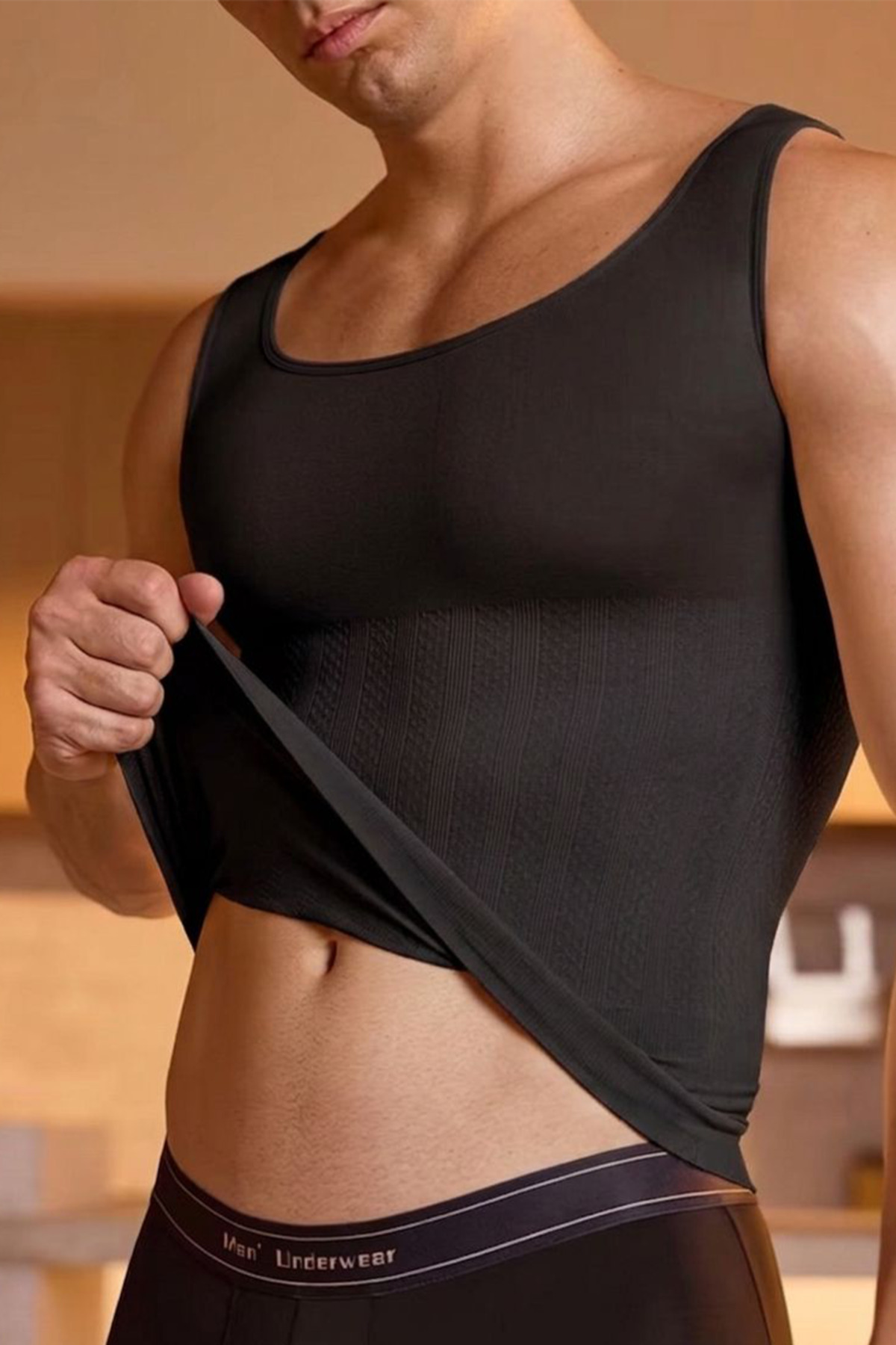 FİT WOMEN Göbek Toparlayıcı Dik Duruş Destekli Korse Atlet 6056 görsel 4