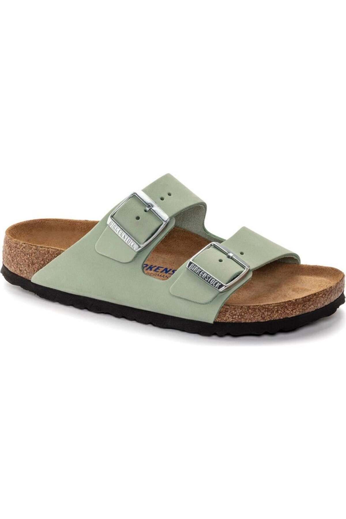 دمپایی سبز آریزونا SFB NU 1024213 بیرکن استاک دمپایی اسپرت Birkenstock