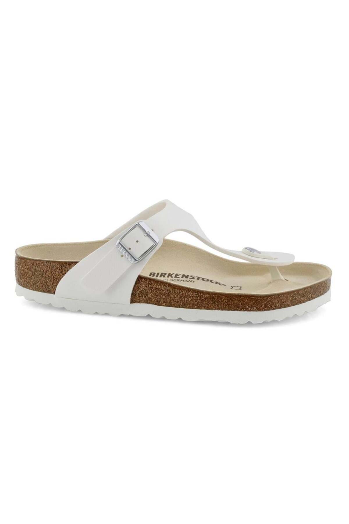 دمپایی سفید Gizeh BF 043731 بیرکن استاک دمپایی اسپرت Birkenstock