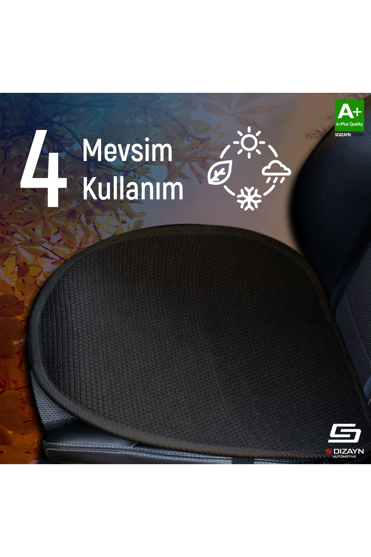 S Dizayn S-Dizayn Oto Koltuk Koruyucu Alt Minder Siyah Universal 2+1 Parça Ön Arka A+ Kalite TOK-OTM-SY-3 fotoğrafı 4 (önizleme)