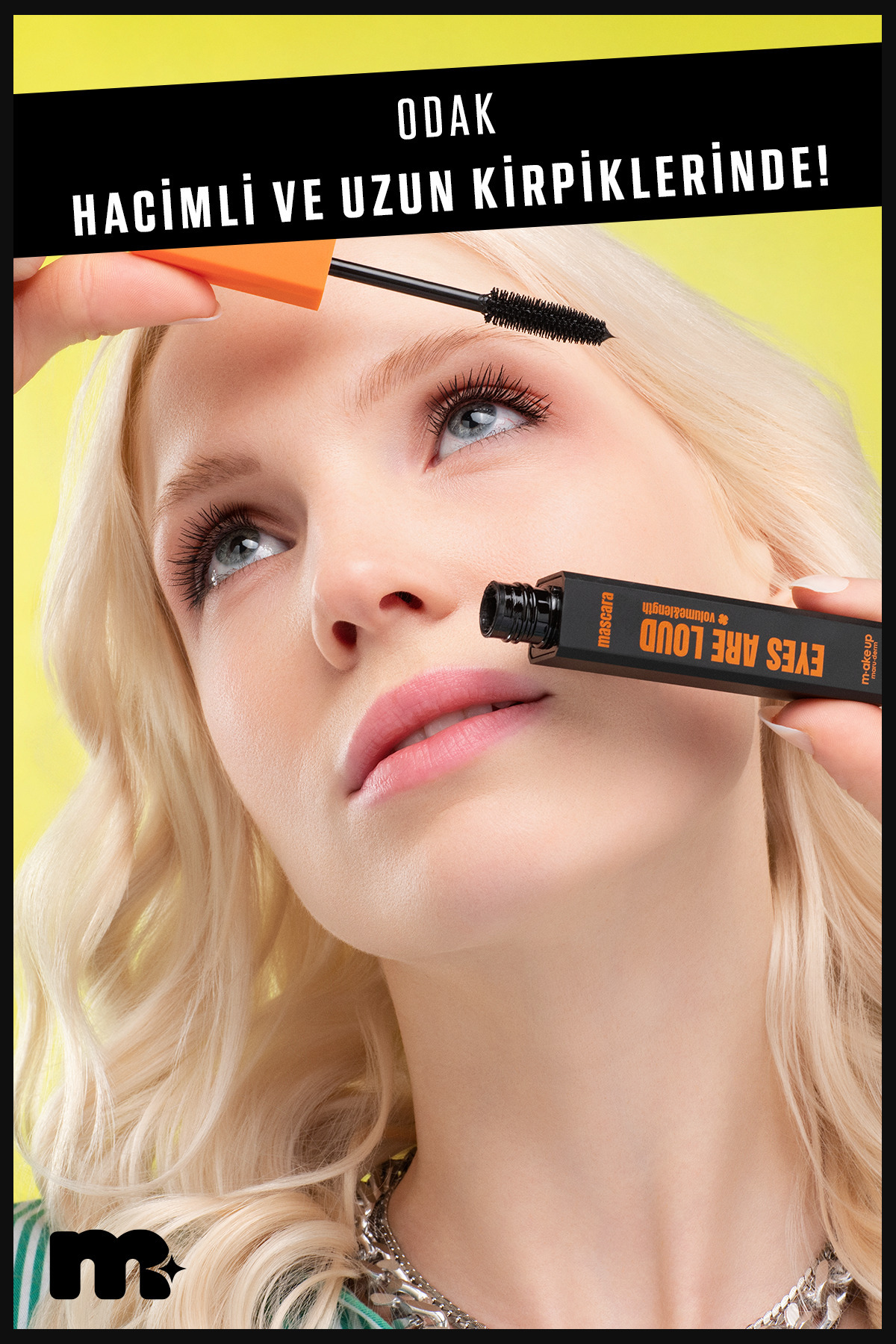 make up maruderm Yoğun Hacim ve Uzatma Etkili Maskara – Volume & Length Mascara — مشکی 8682397032479 — تصویر 4 از 5