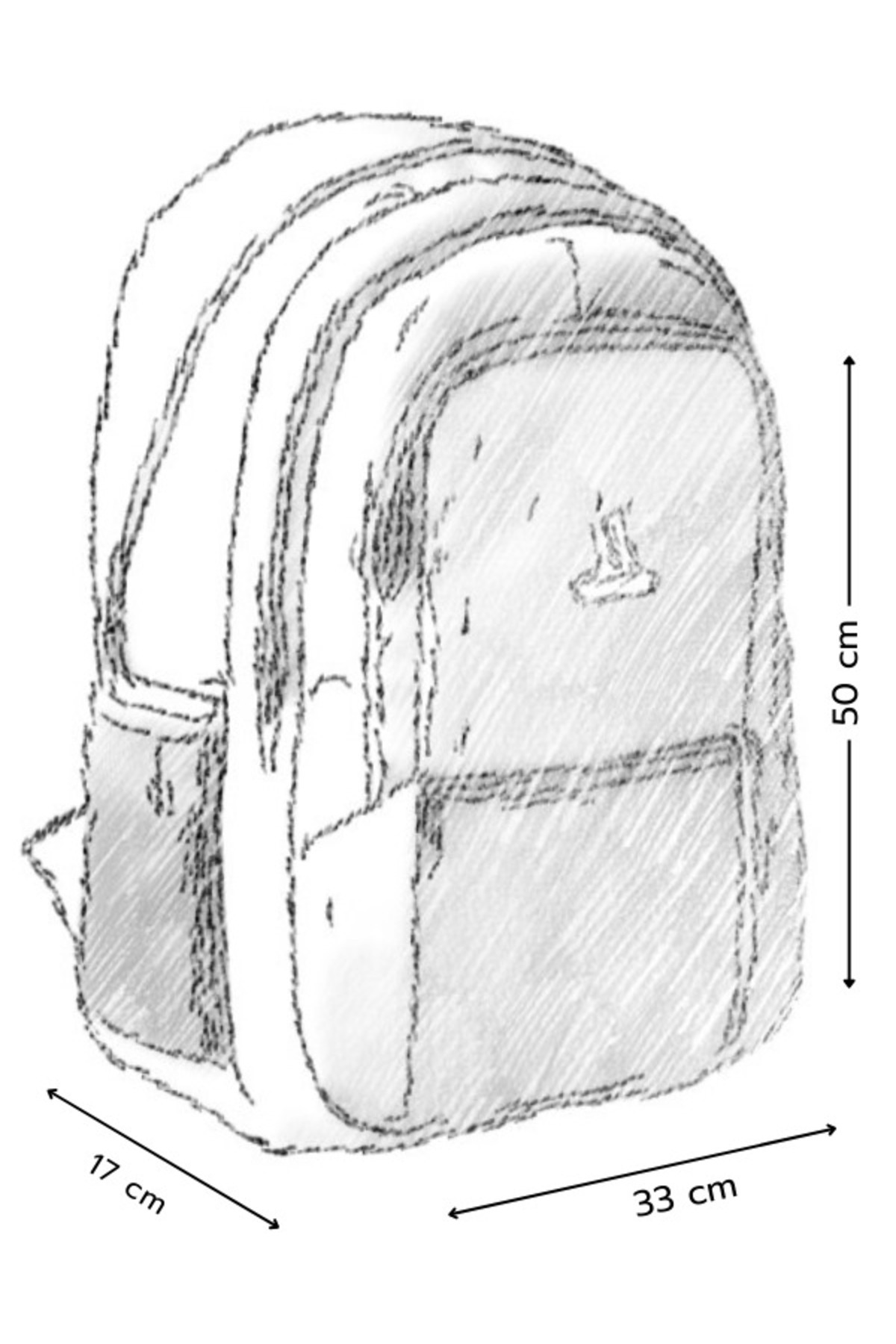 Elentra  Laptop Bölmeli, Su Geçirmez, Dağcı Çantası, Seyahat Çantası, Kamp, Gezi Çantası - Görsel 3
