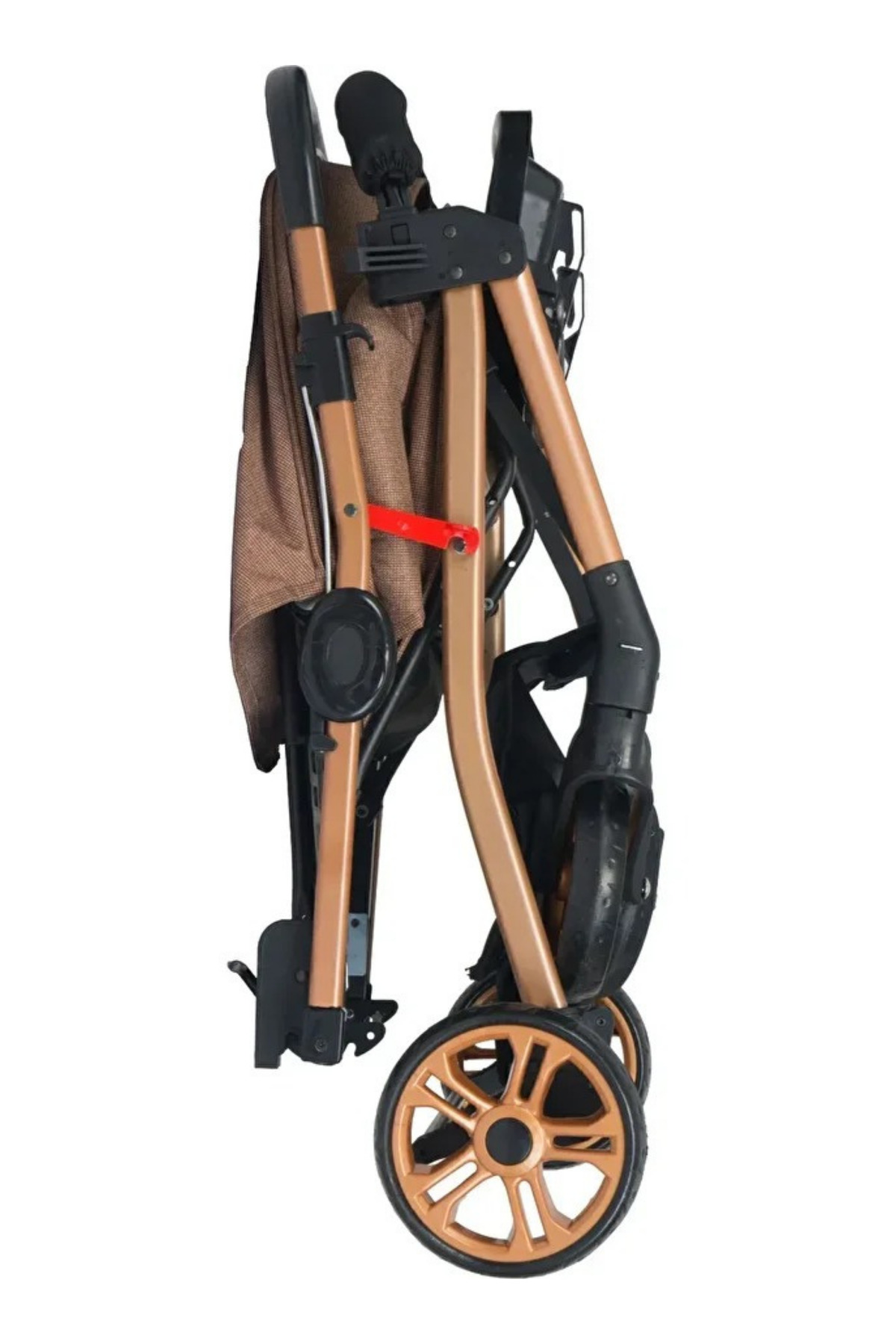 4 Baby Olympus Siyah Çift Yönlü Bebek Arabası Taşıma fotoğrafı 5 (önizleme)