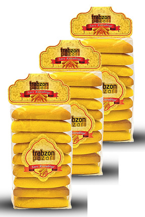 TRABZON PAZARI Trabzon Sarı Kurabiyesi 3x400 Gr