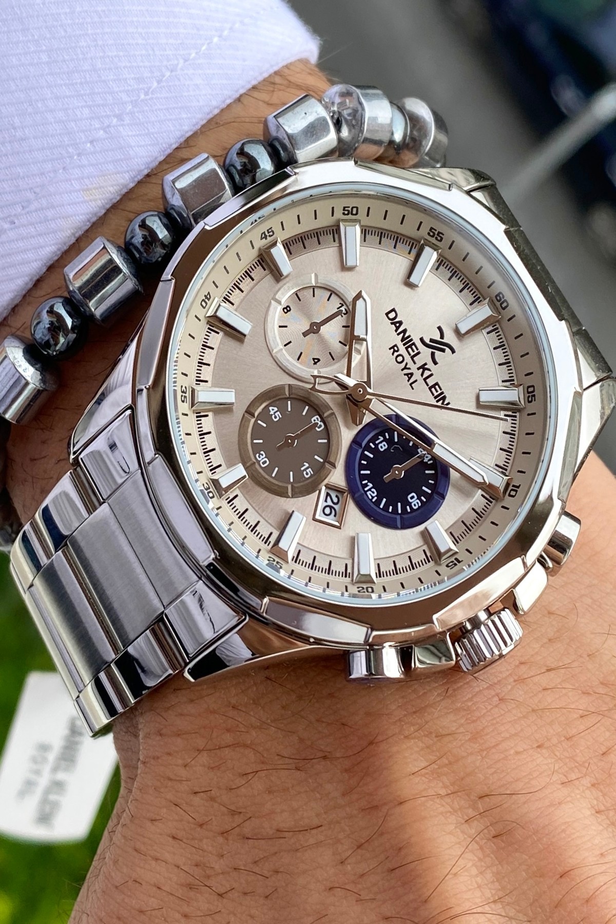 Daniel Klein  Paslanmaz Çelik Kordon,2Yıl Garantili Erkek Kol Saati 3 Atm Su Geçirmez - Görsel 3