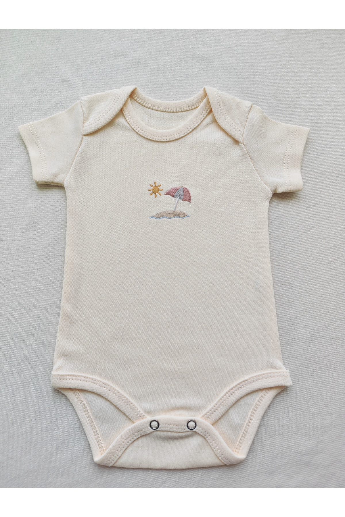 Pink cherry 4' lü kız bebek yazlık body fotoğrafı 7 (önizleme)