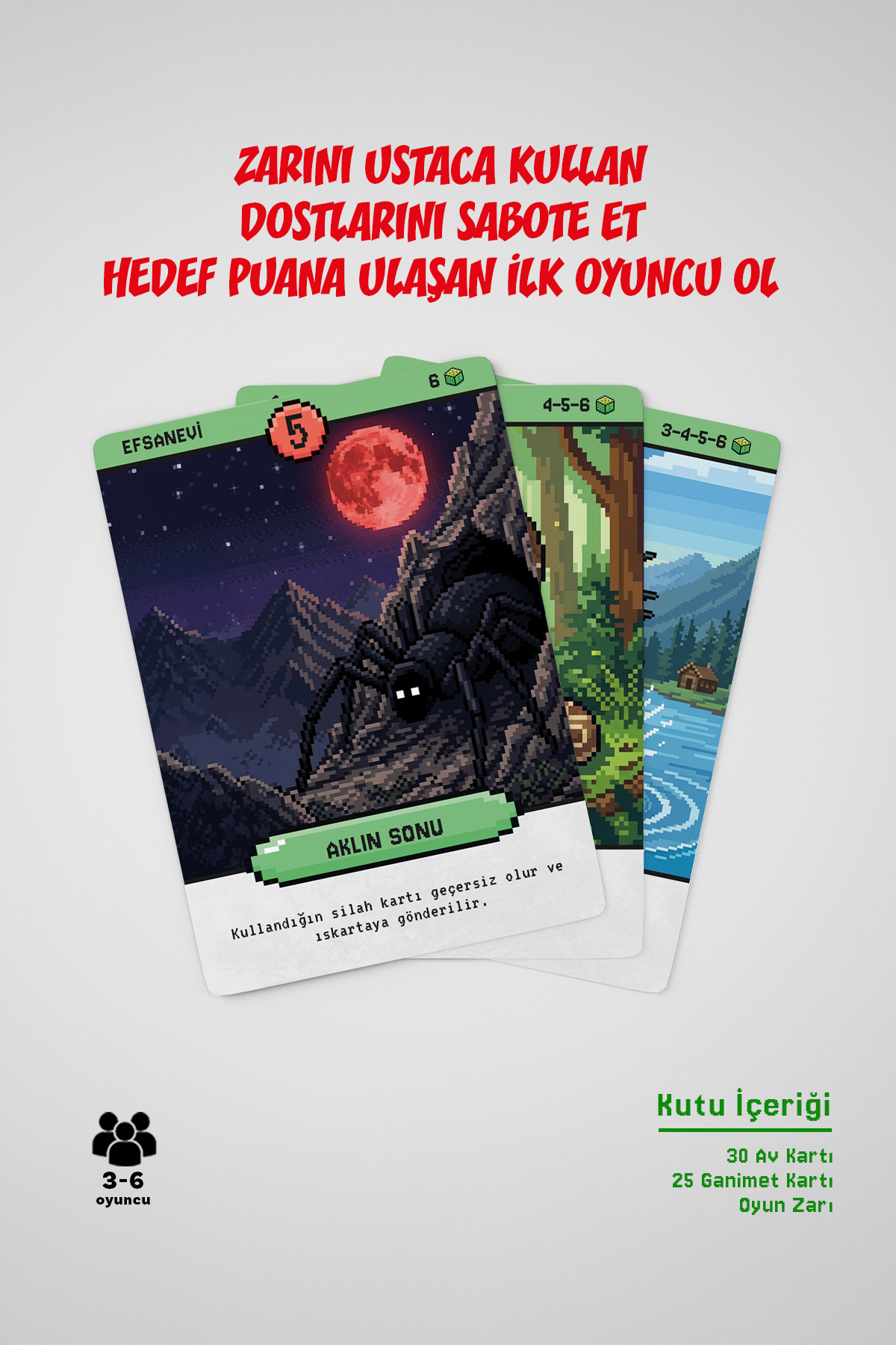 Umunto Games HUNT Zarlı Kart Oyunu fotoğrafı 3 (önizleme)