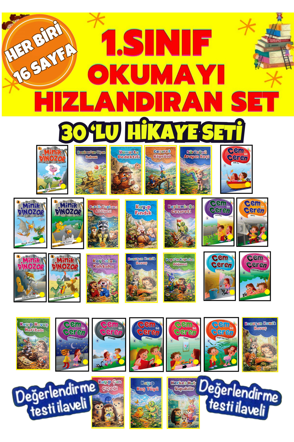 KBY 1.sınıflar Için Okumayı Sevdiren Eğlenceli Hikaye Seti fotoğrafı 4 (önizleme)