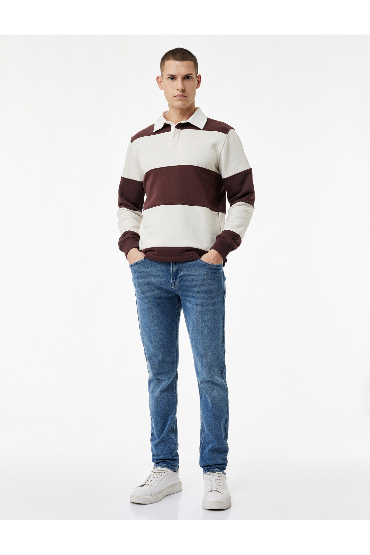 Koton Pamuklu Normal Bel Slim Fit Jean Pantolon - Brad Jean